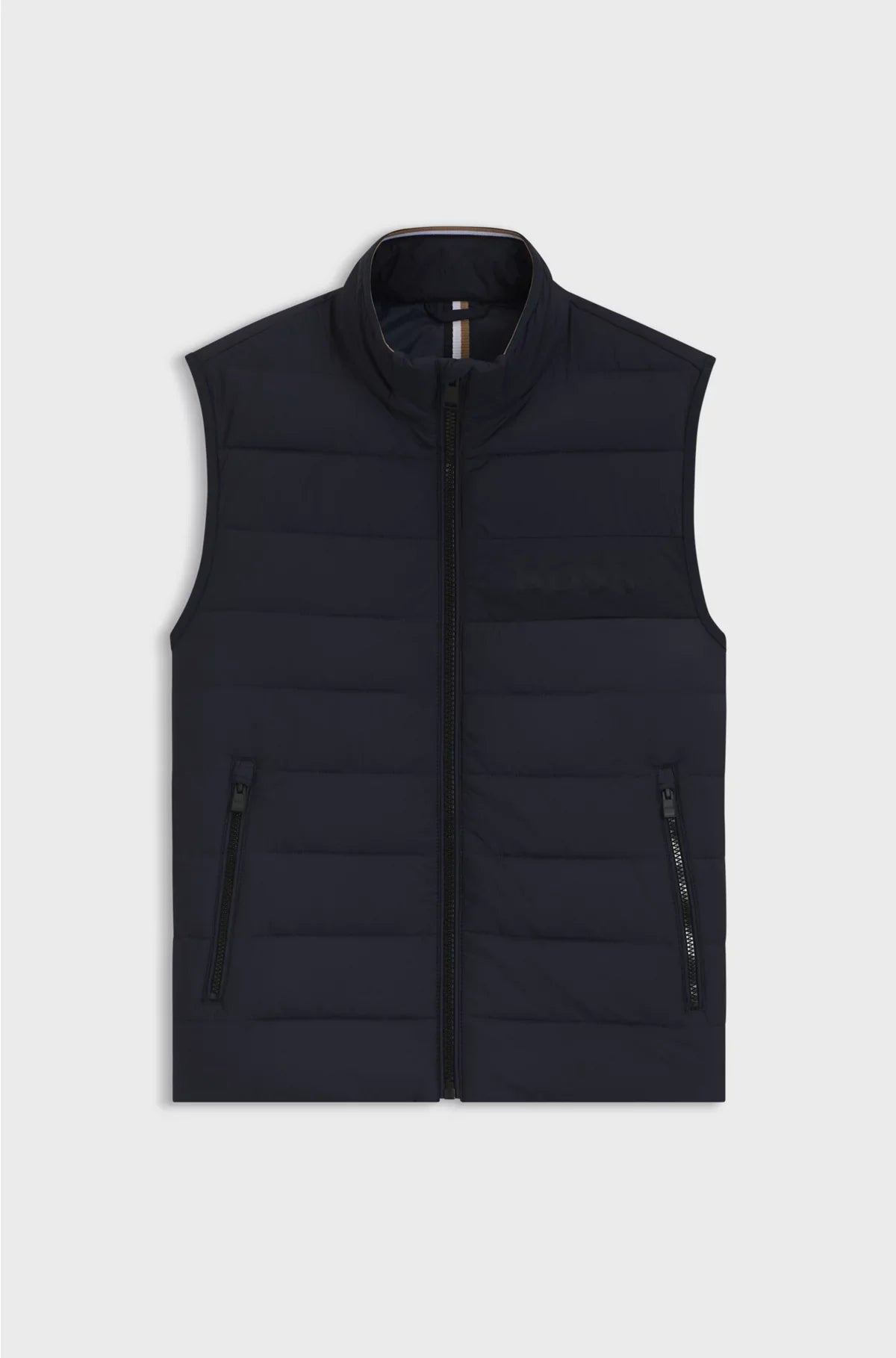 WATER-REPELLENT GILET WITH TONAL LOGO