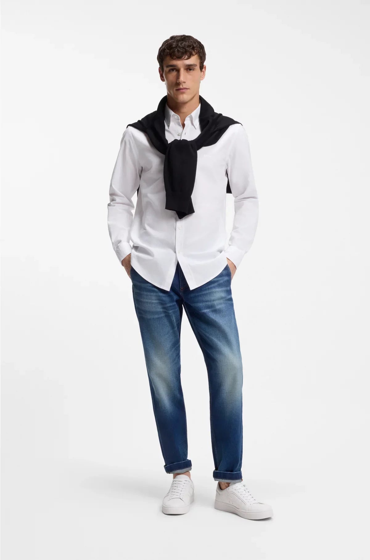 REGULAR-FIT SHIRT IN OXFORD COTTON