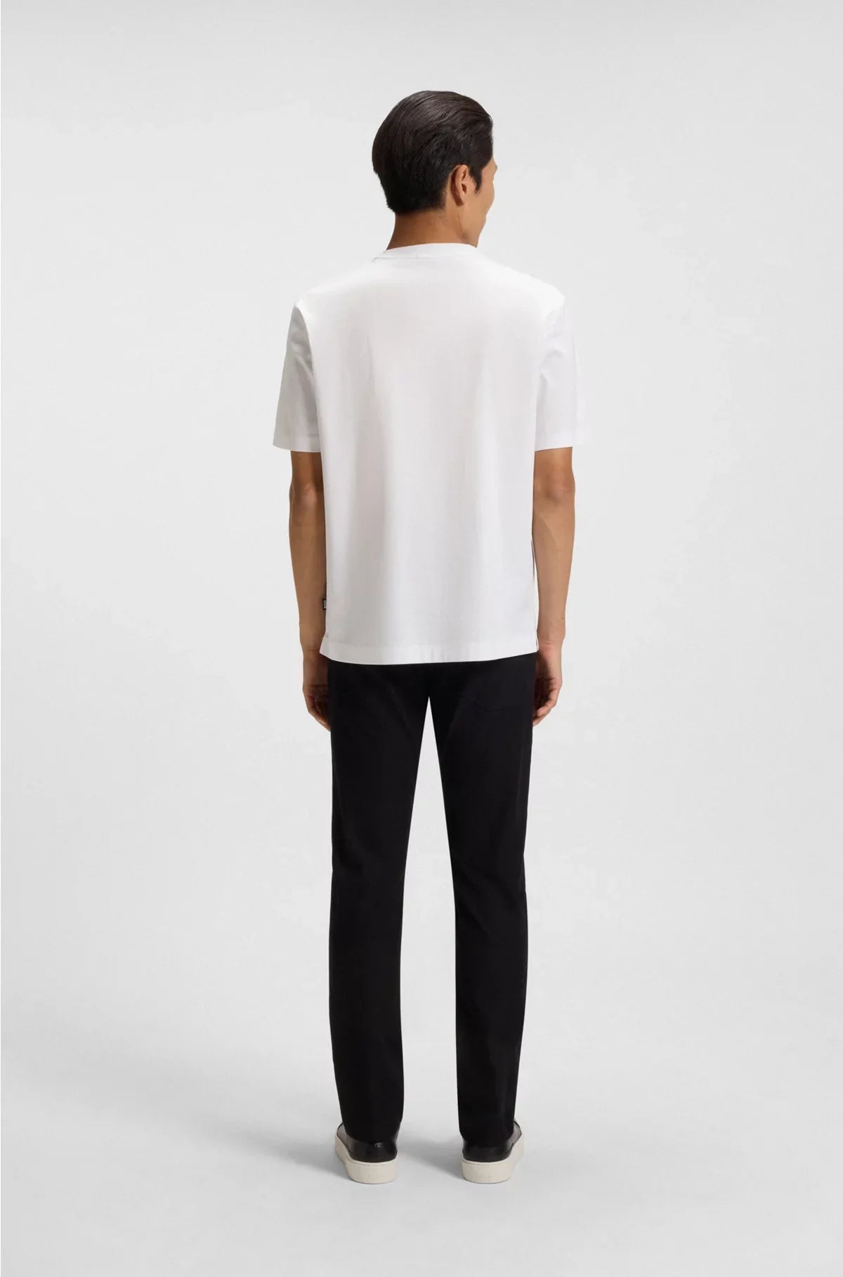 T-SHIRT REGULAR FIT IN COTONE CON MONOGRAMMA B DOPPIA