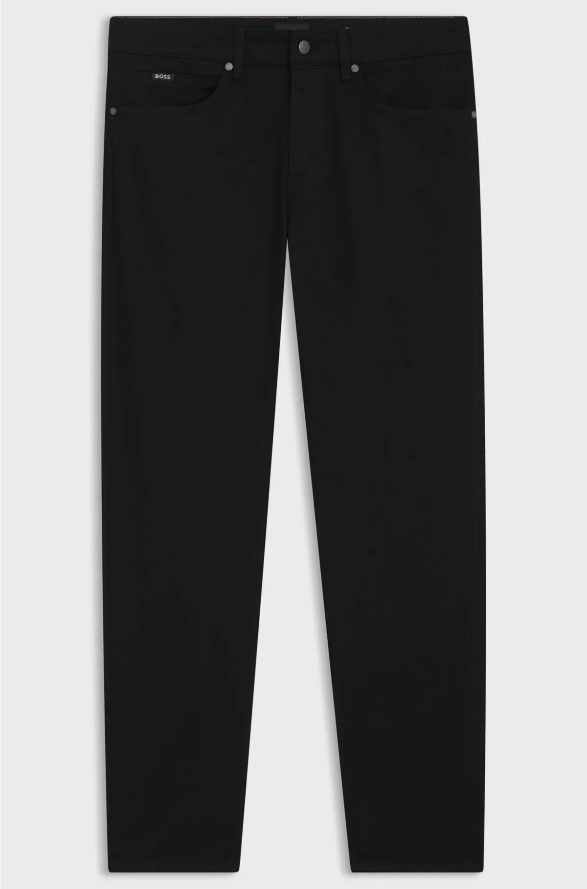 MAINE REGULAR-FIT JEANS IN BLACK ITALIAN DENIM