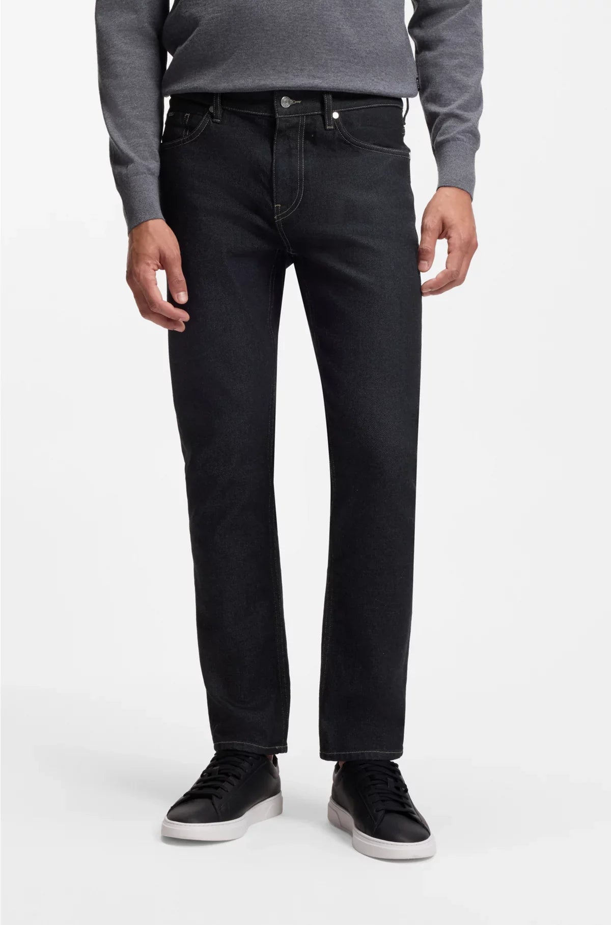 JEANS DELAWARE SLIM-FIT IN DENIM STRETCH BLU SCURO