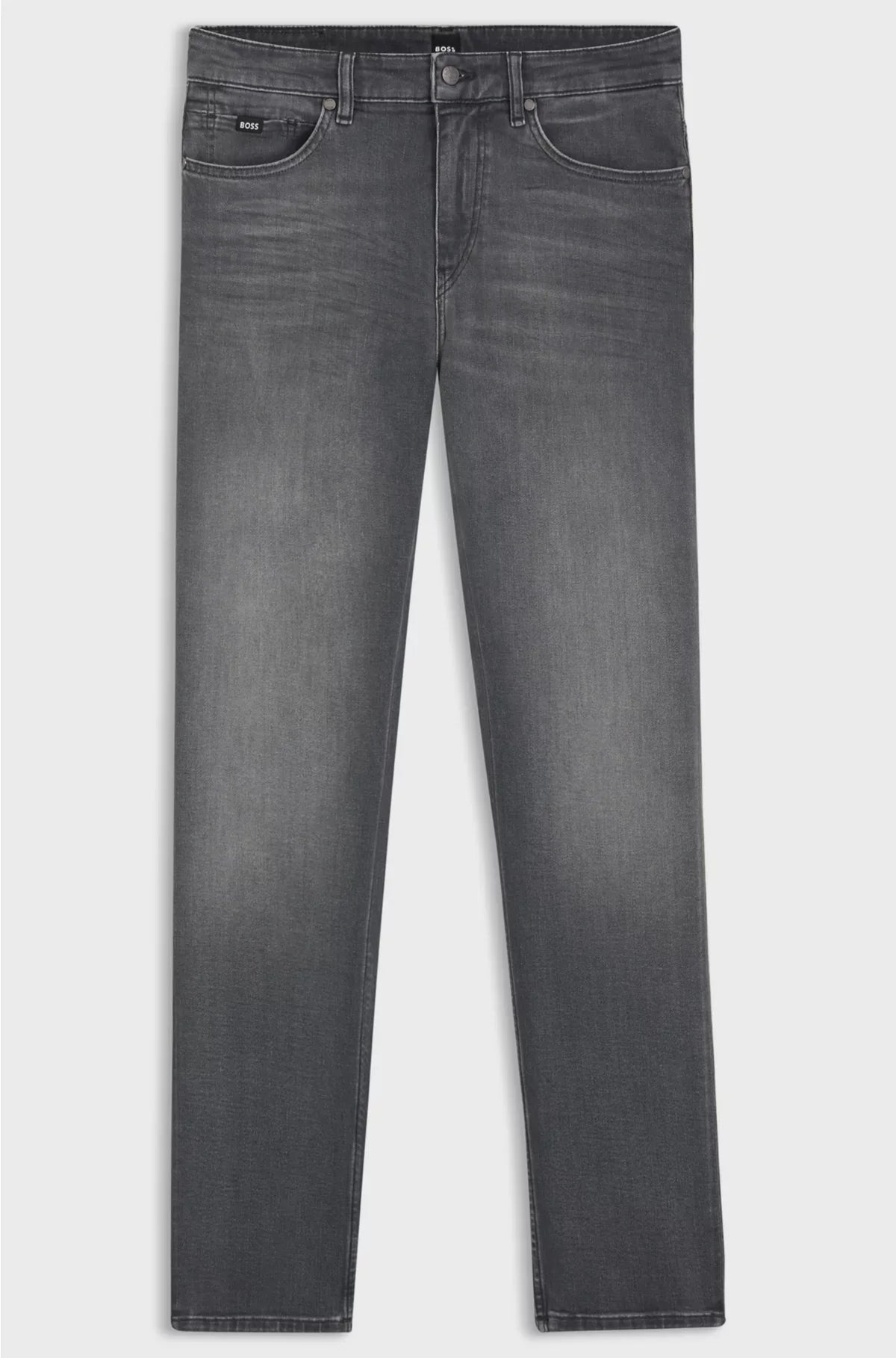 DELAWARE SLIM-FIT JEANS IN SUPER-SOFT GREY DENIM