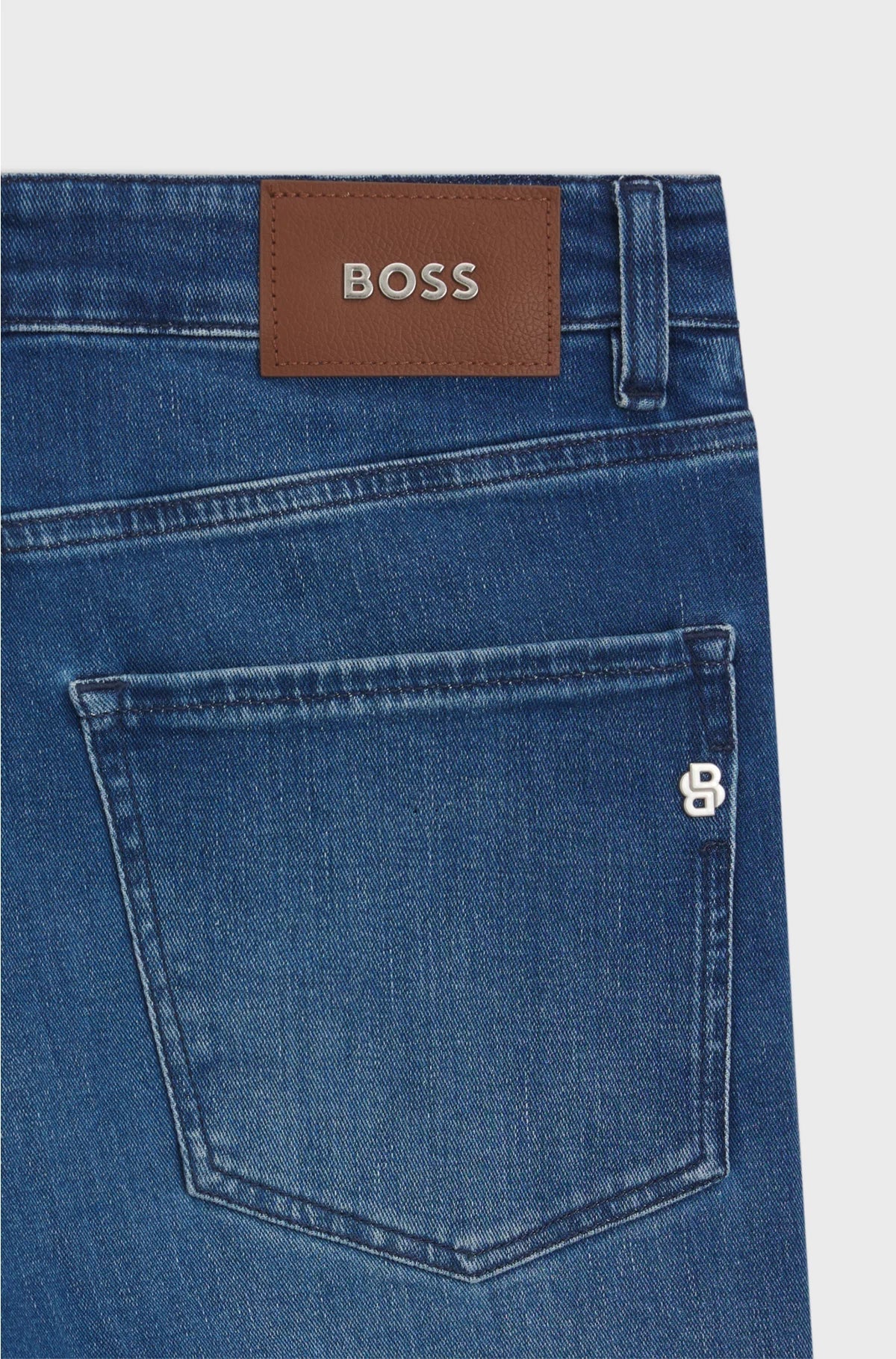 DELAWARE SLIM-FIT JEANS IN SUPER-SOFT BLUE DENIM