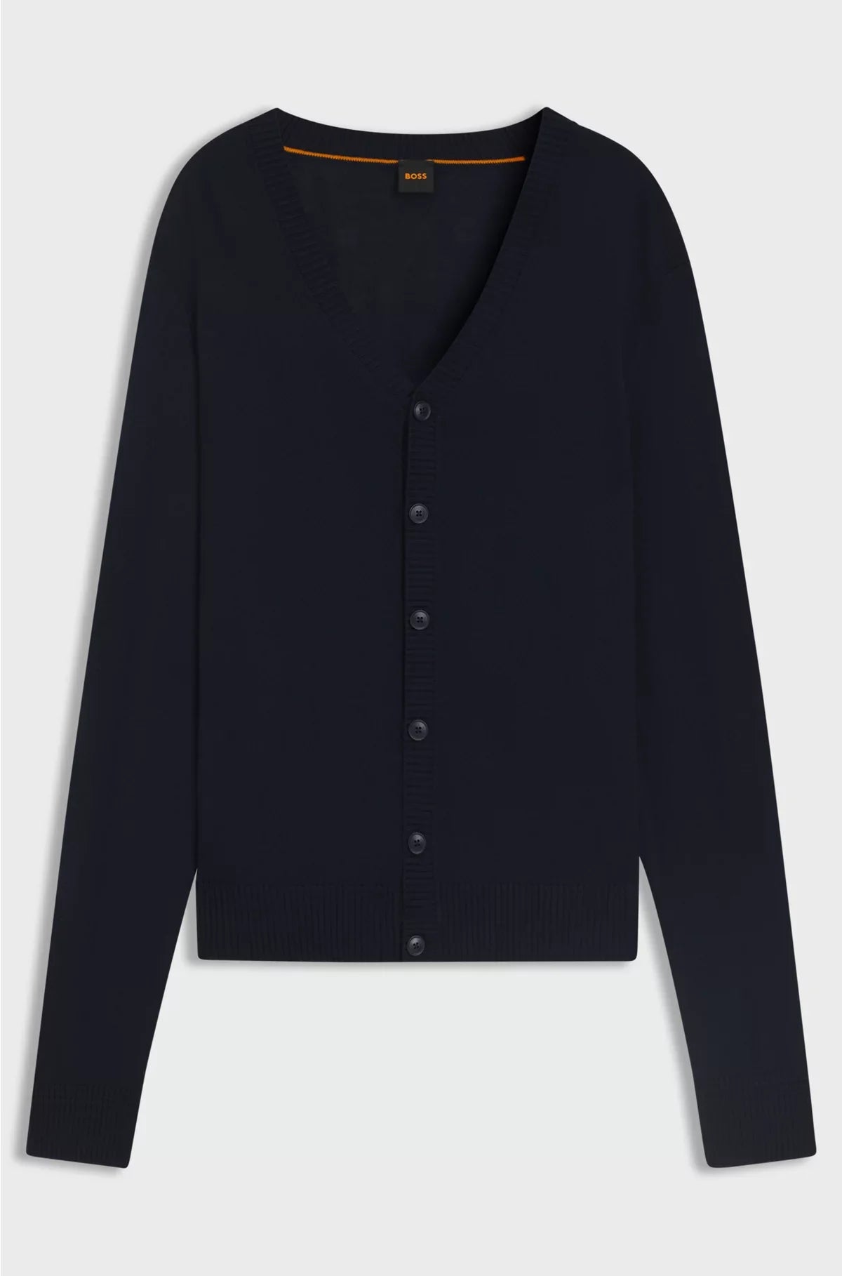 REGULAR-FIT CARDIGAN IN A WOOL BLEND