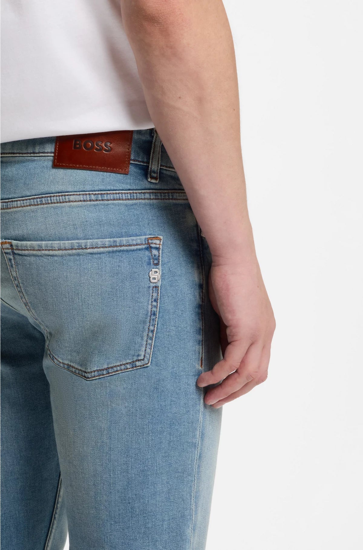 DELAWARE JEANS SLIM FIT IN DENIM BLU PURO