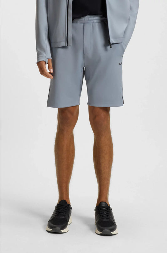 SHORTS ELASTICIZZATI ATTIVI CON DETTAGLI RIFLETTENTI DECORATIVI