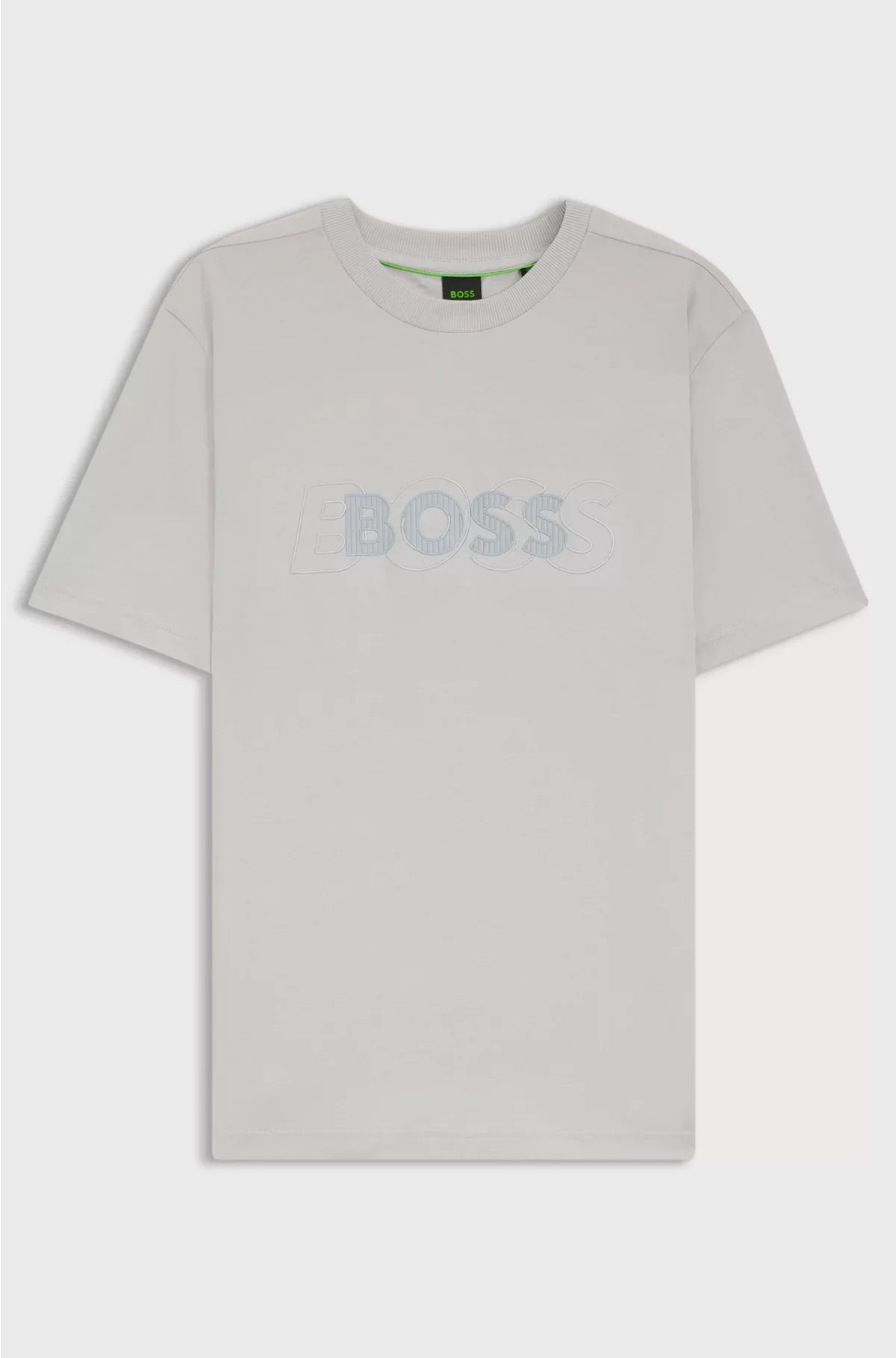 COTTON-JERSEY T-SHIRT WITH DOUBLE LOGO ARTWORK
