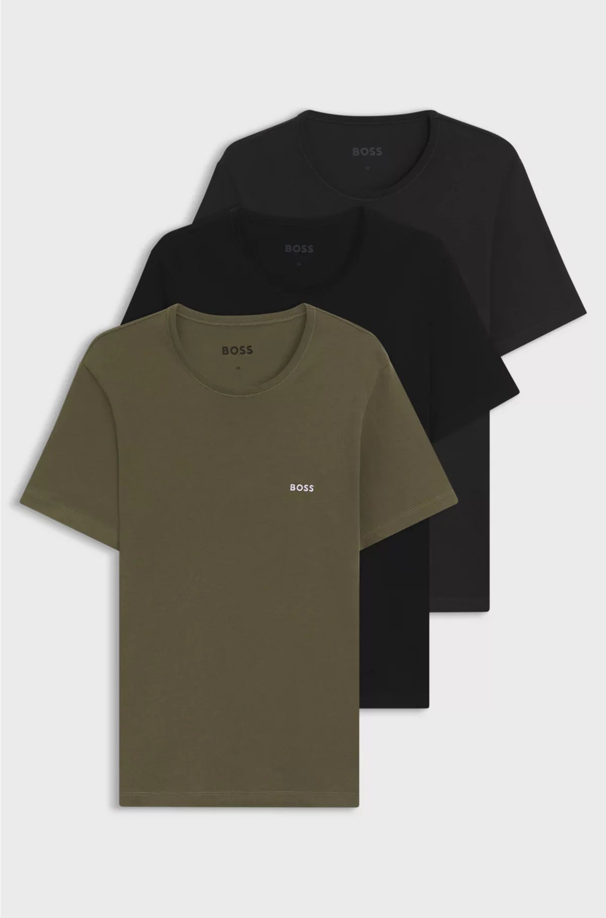 THREE-PACK OF COTTON UNDERWEAR T-SHIRTS