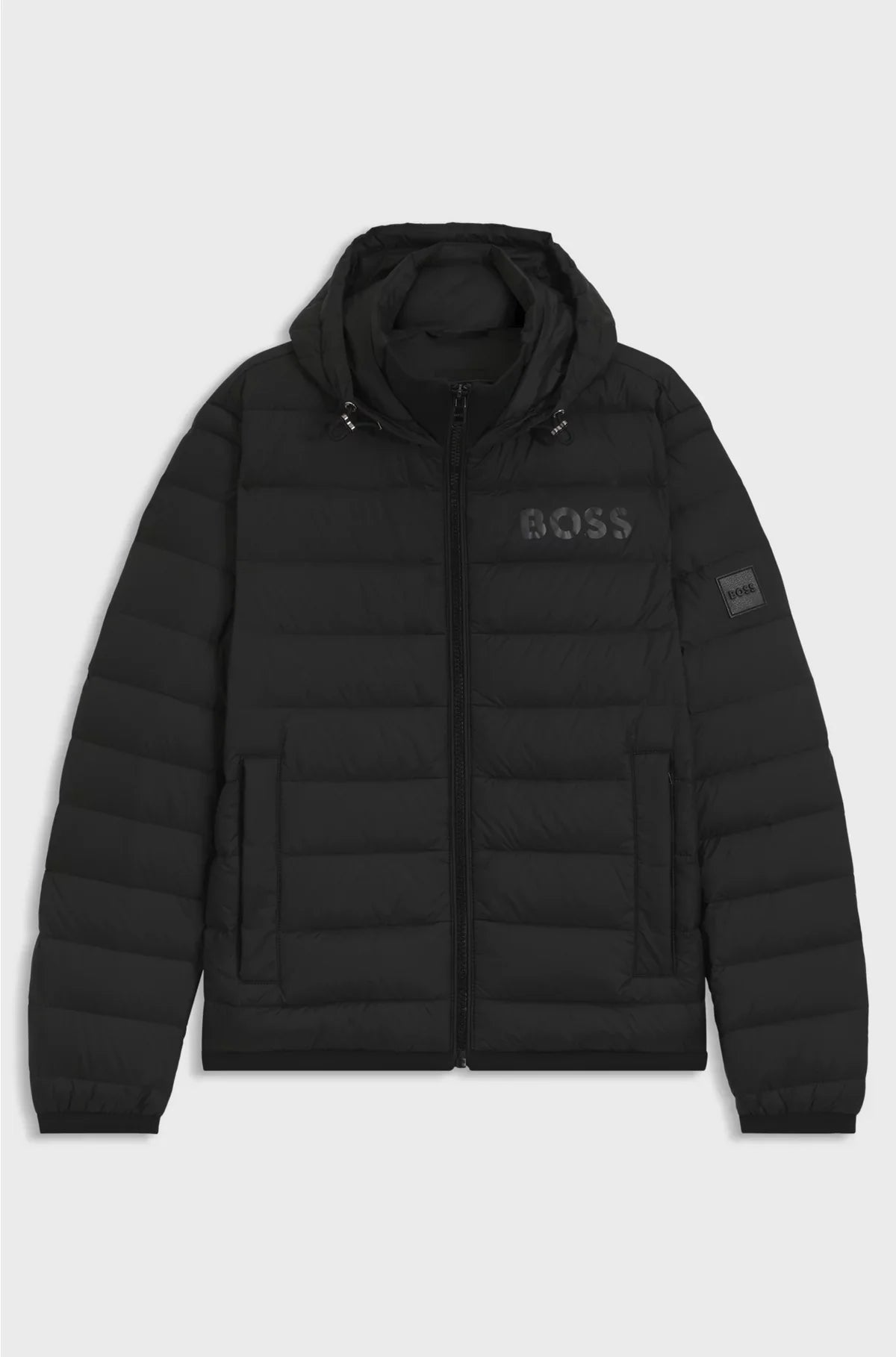 WATER-REPELLENT DOWN JACKET WITH TONAL LOGO