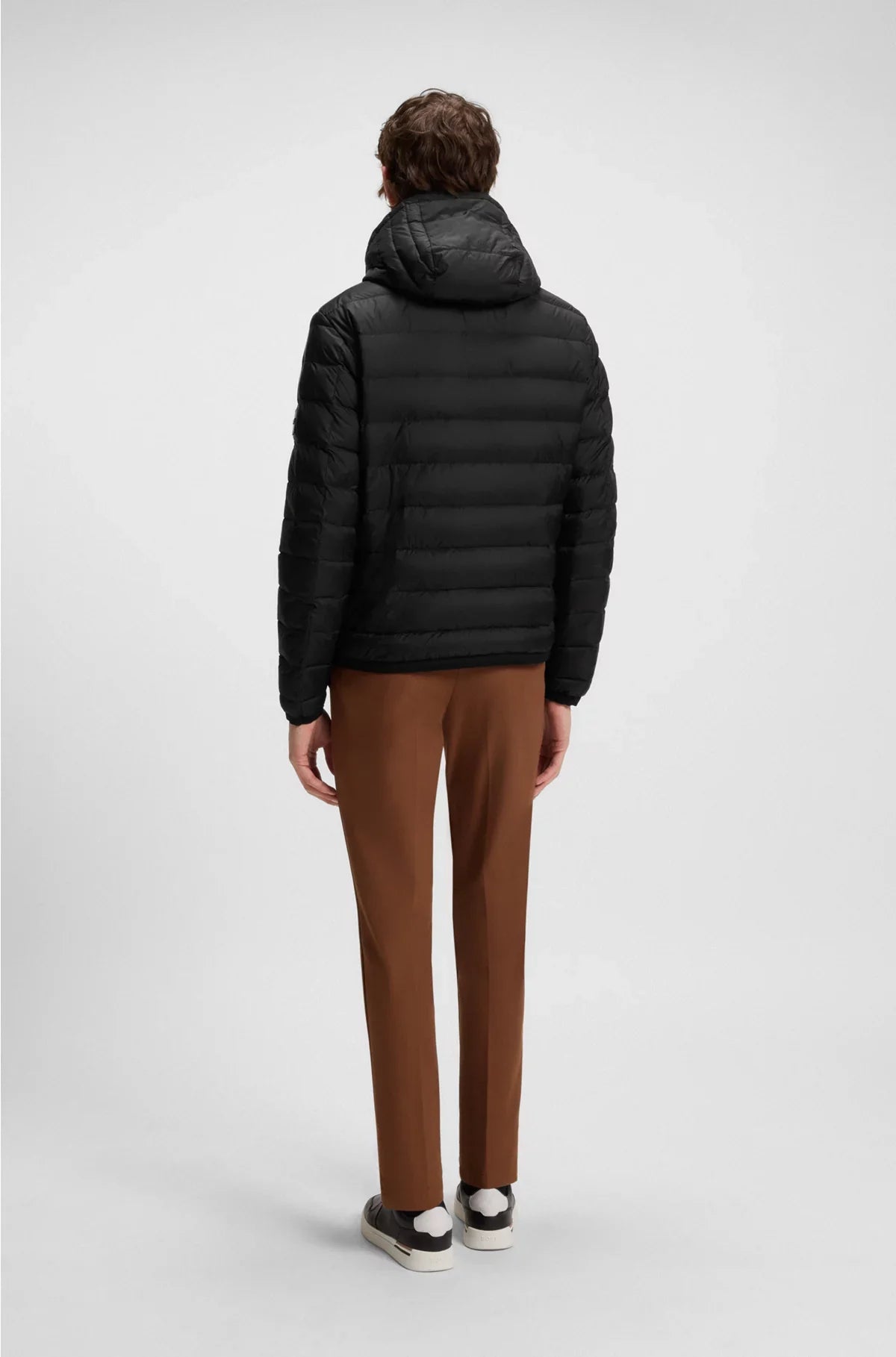 WATER-REPELLENT DOWN JACKET WITH TONAL LOGO