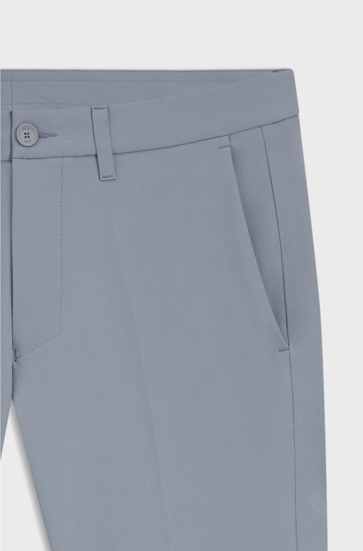 SLIM-FIT TROUSERS IN WATER-REPELLENT STRETCH FABRIC