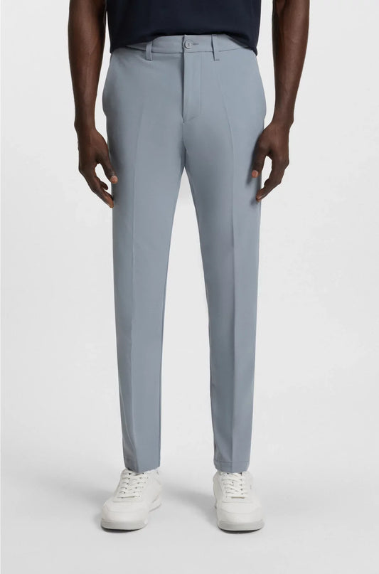 PANTALONI SLIM-FIT IN TESSUTO ELASTICIZZATO IDROREPELLENTE