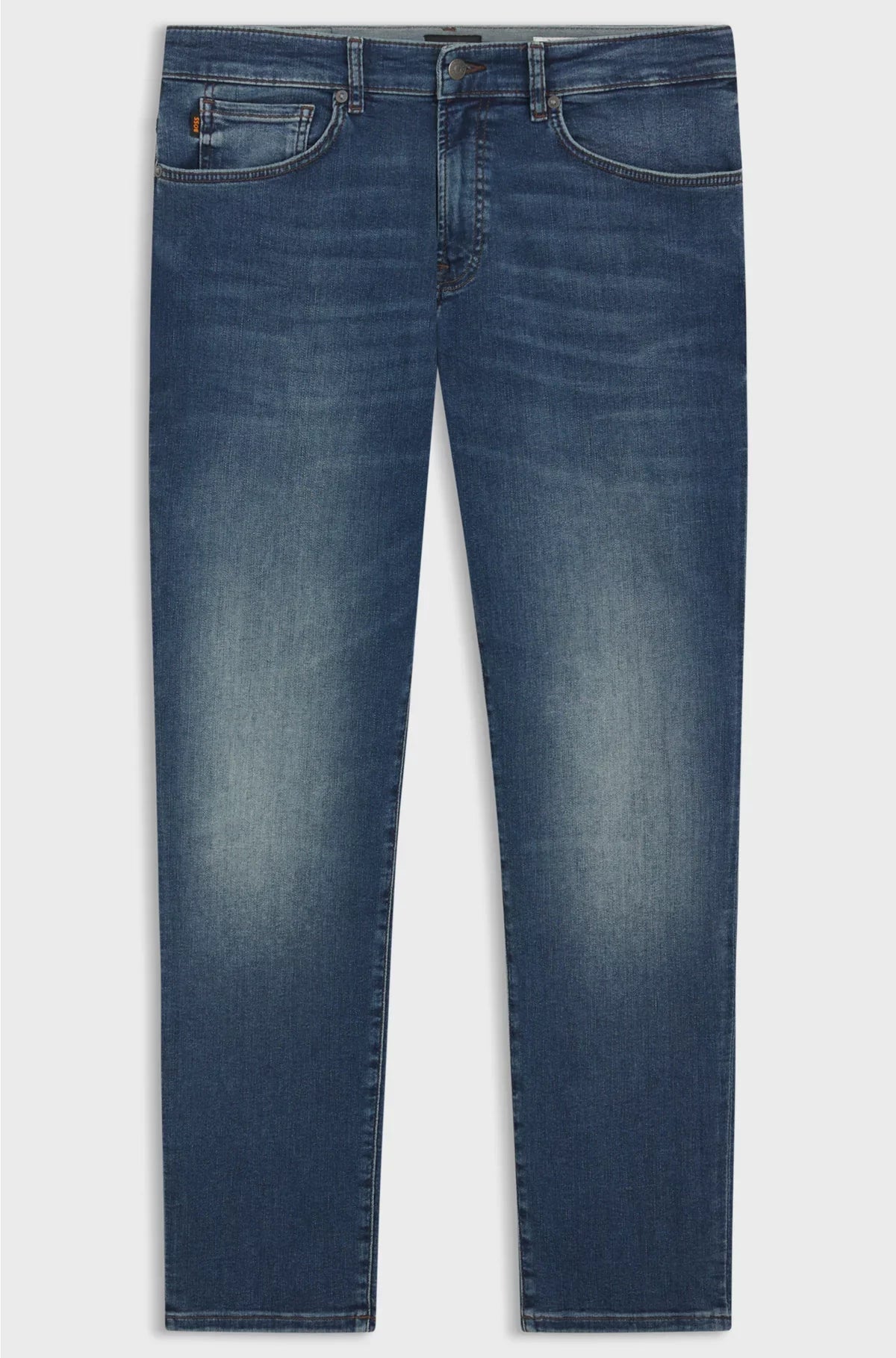 MAINE REGULAR-FIT JEANS IN BLUE SUPER-STRETCH DENIM