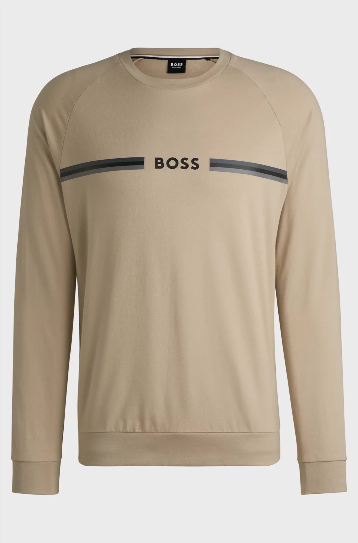 COTTON-TERRY SWEATSHIRT WITH LOGO PRINT