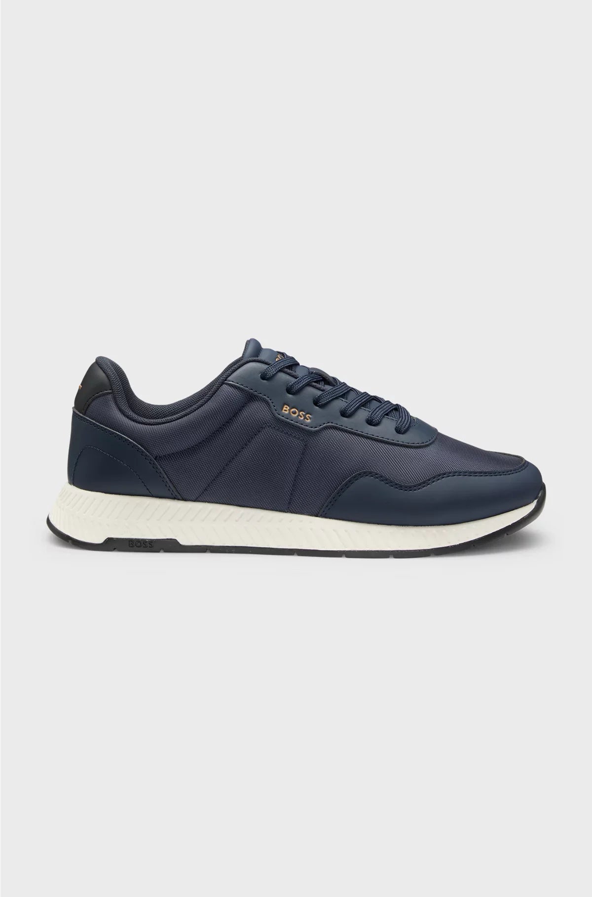 LOW-TOP TRAINERS WITH TEXTURED UPPERS