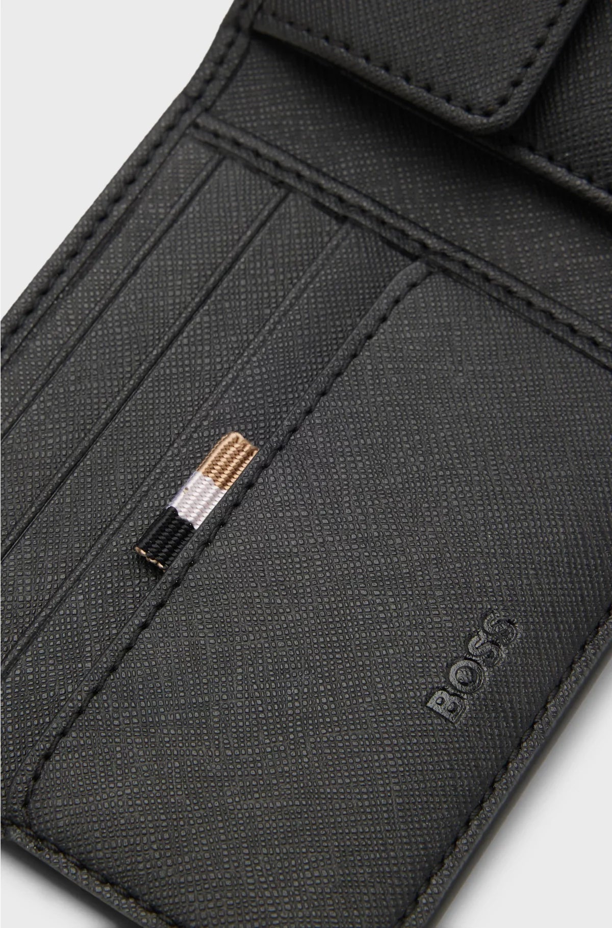 WALLET WITH SILVER-FOIL LOGO