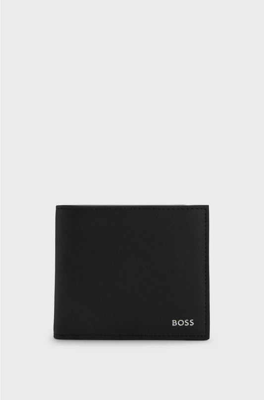 BILLFOLD WALLET WITH FOIL-EMBOSSED LOGO