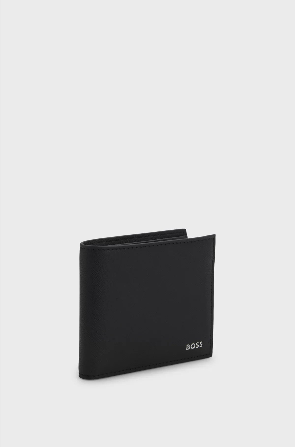 BILLFOLD WALLET WITH FOIL-EMBOSSED LOGO