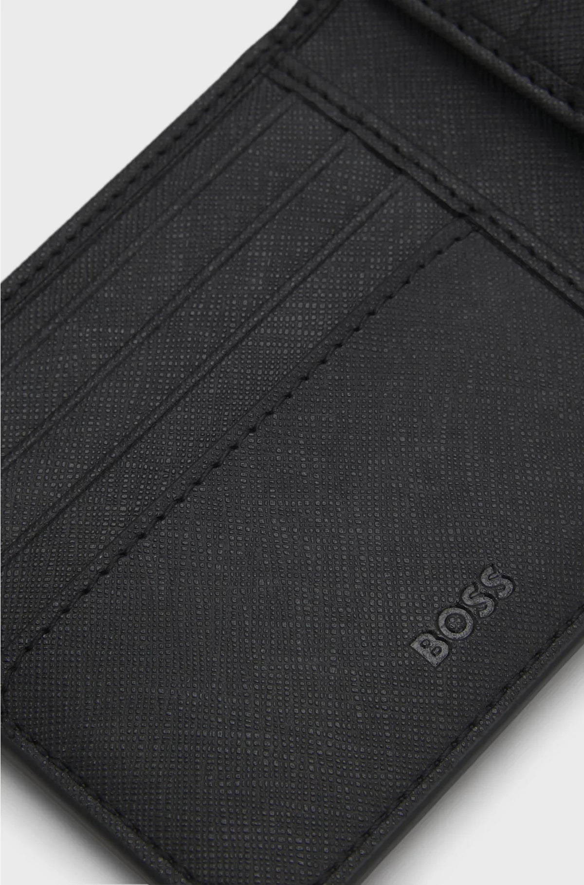 BILLFOLD WALLET WITH FOIL-EMBOSSED LOGO