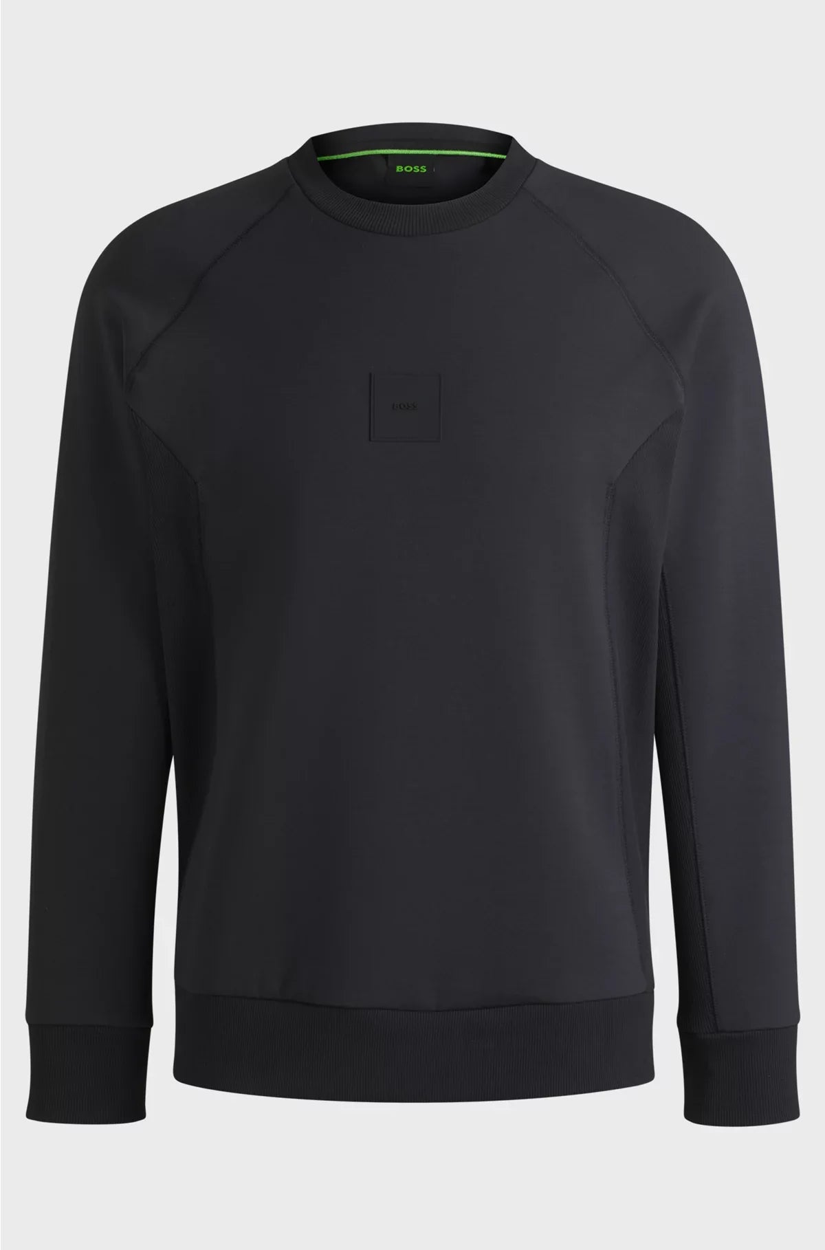 COTTON-BLEND SWEATSHIRT WITH STRETCH