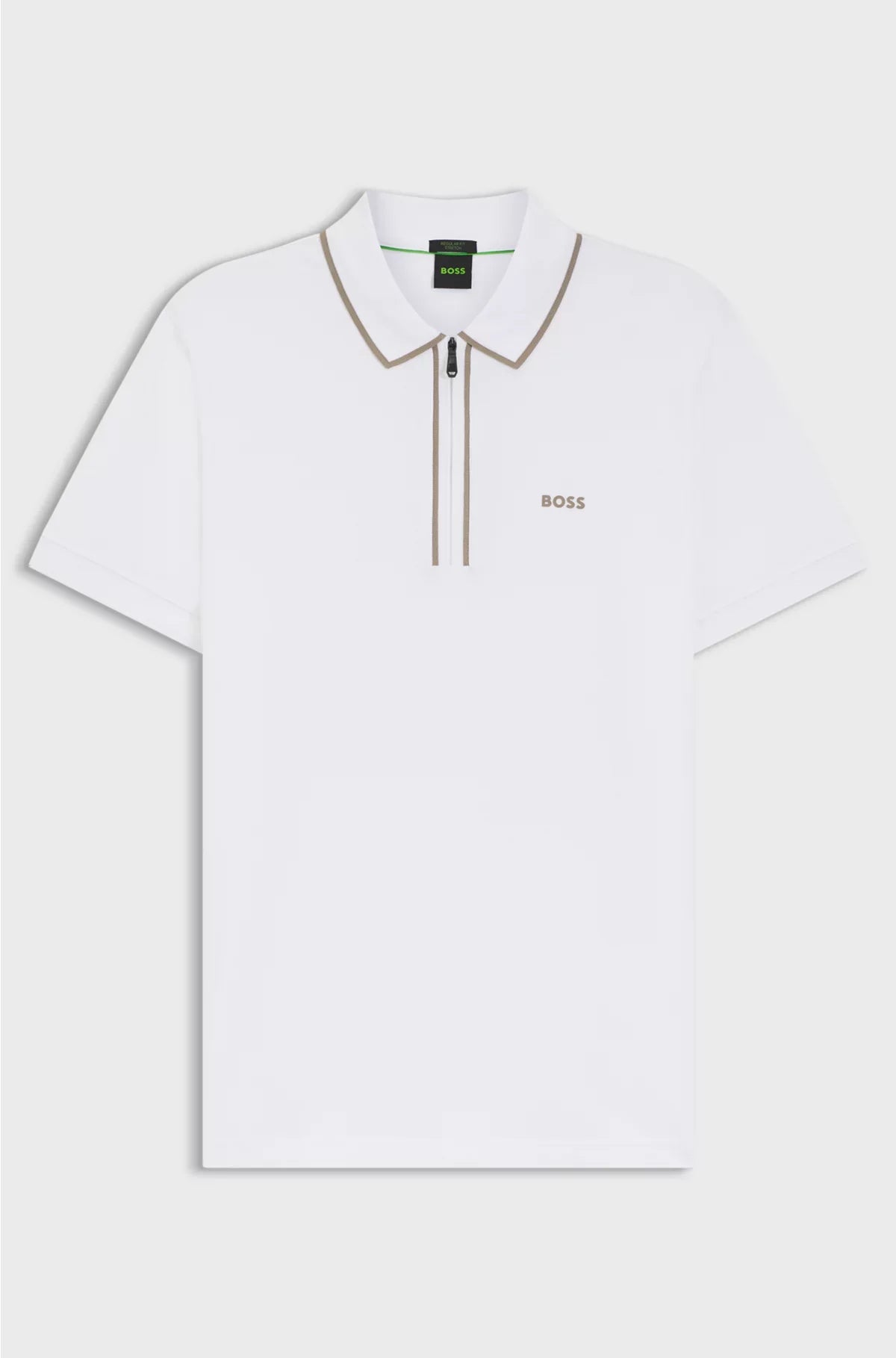 POLO IN COTONE STRETCH CON RIGHE A CONTRASTO