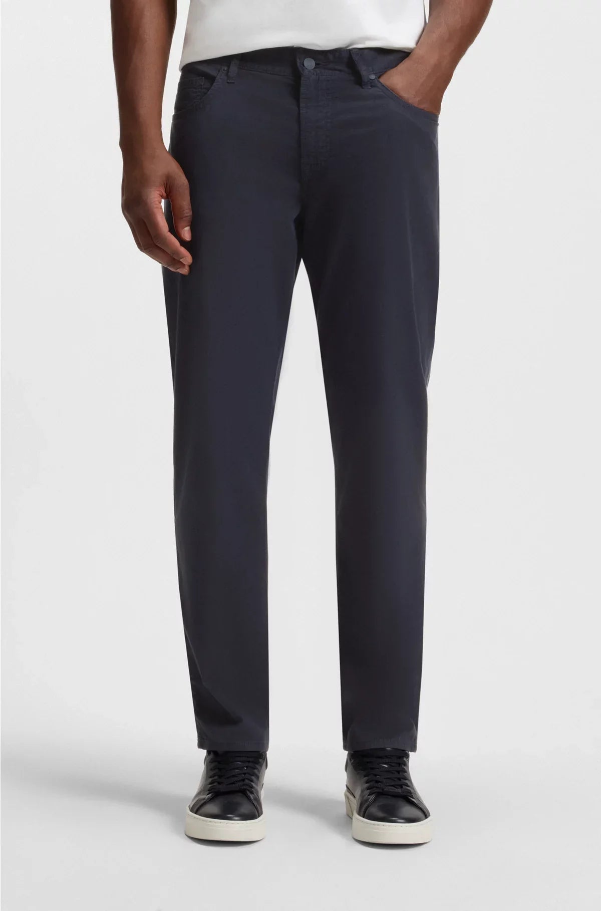 MAINE REGULAR-FIT TROUSERS IN STRETCH-COTTON TWILL