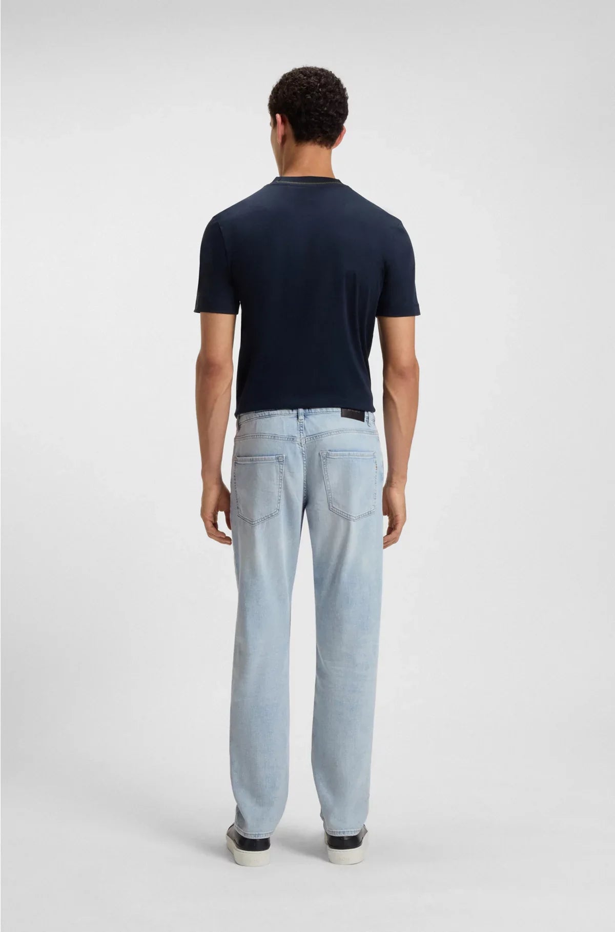 MAINE REGULAR-FIT JEANS IN BLUE MECHANICAL-STRETCH DENIM