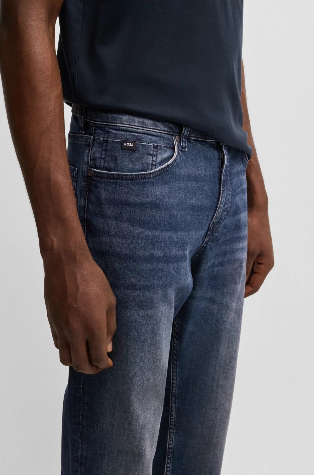 JEANS MAINE A VESTIBILITÀ REGULAR IN DENIM BLU TERMOREGOLANTE