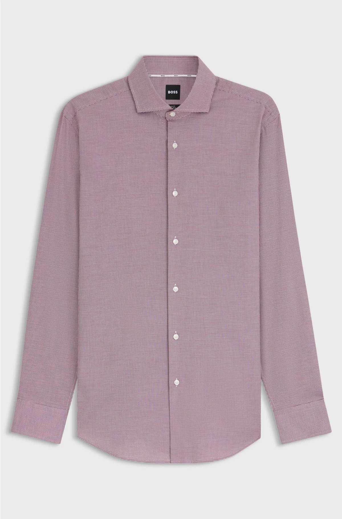 SLIM-FIT SHIRT IN EASY-IRON STRETCH COTTON
