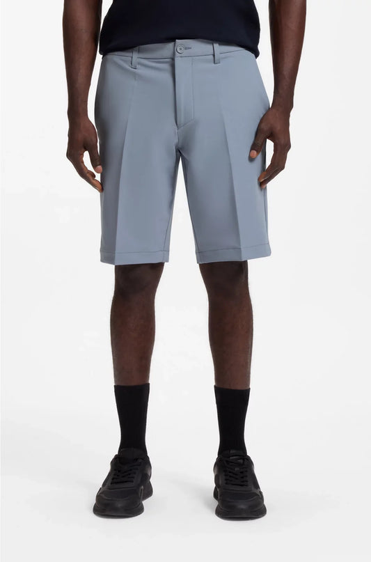 SLIM-FIT SHORTS IN WATER-REPELLENT STRETCH FABRIC