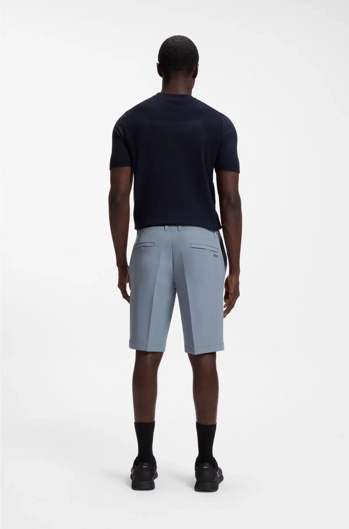 SLIM-FIT SHORTS IN WATER-REPELLENT STRETCH FABRIC