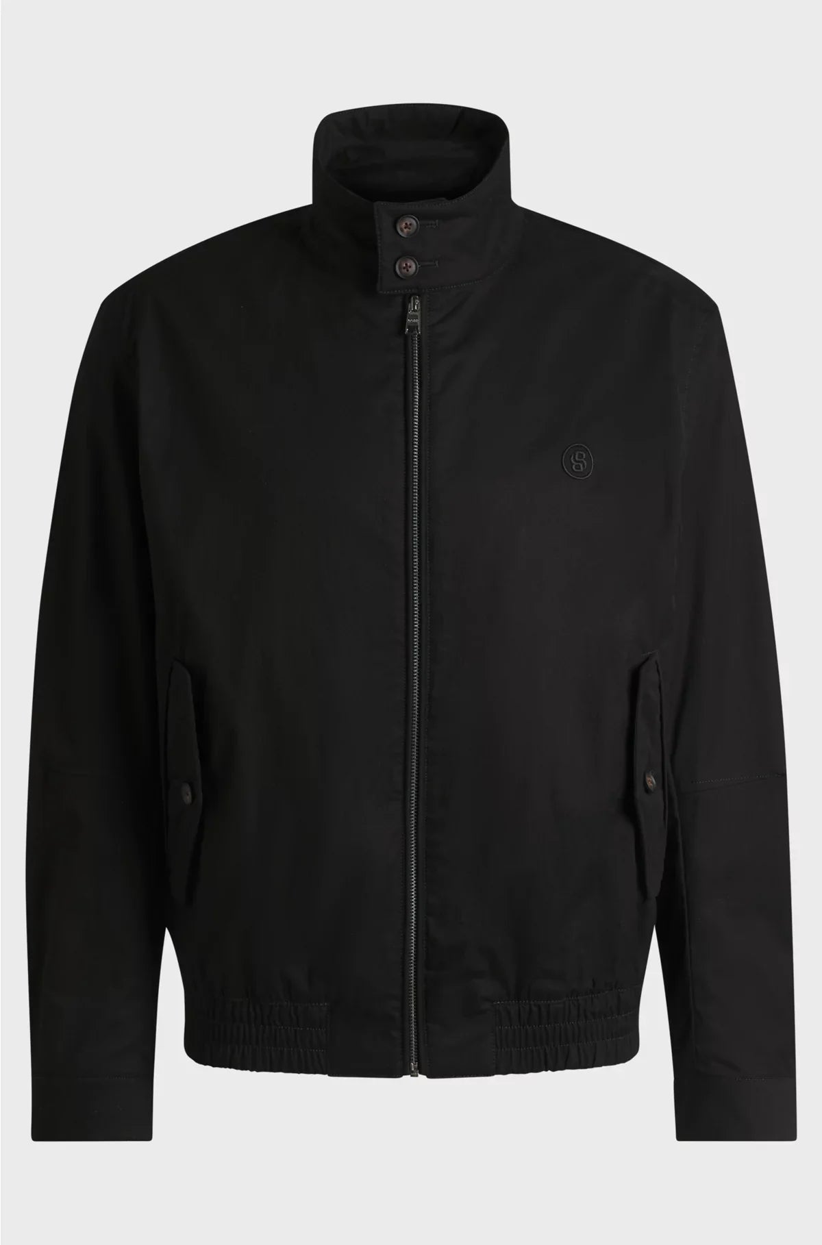 COTTON-BLEND JACKET WITH DOUBLE B MONOGRAM