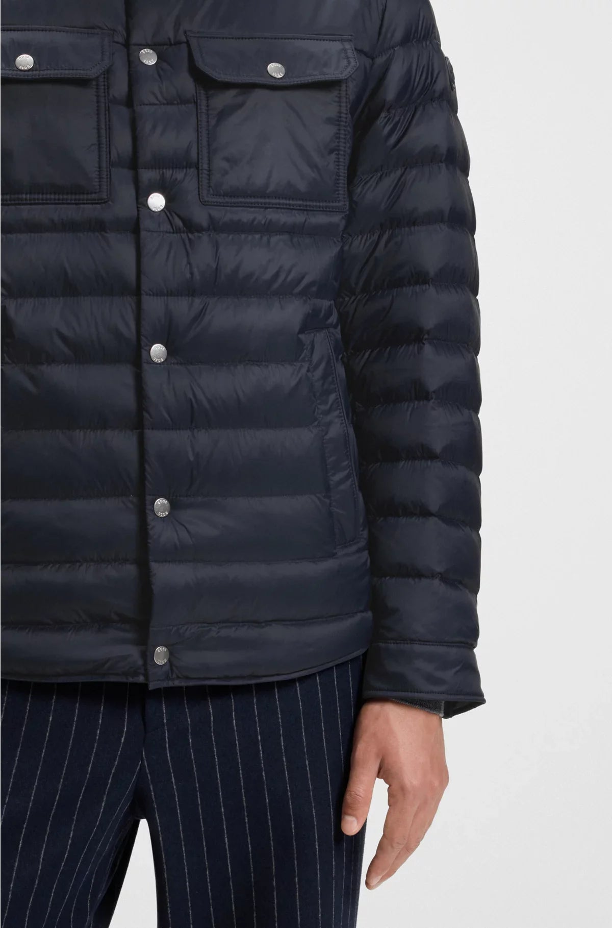 WATER-REPELLENT DOWN JACKET WITH CHEST POCKETS