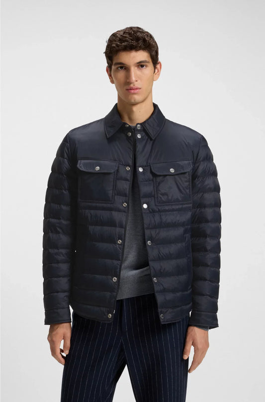 WATER-REPELLENT DOWN JACKET WITH CHEST POCKETS