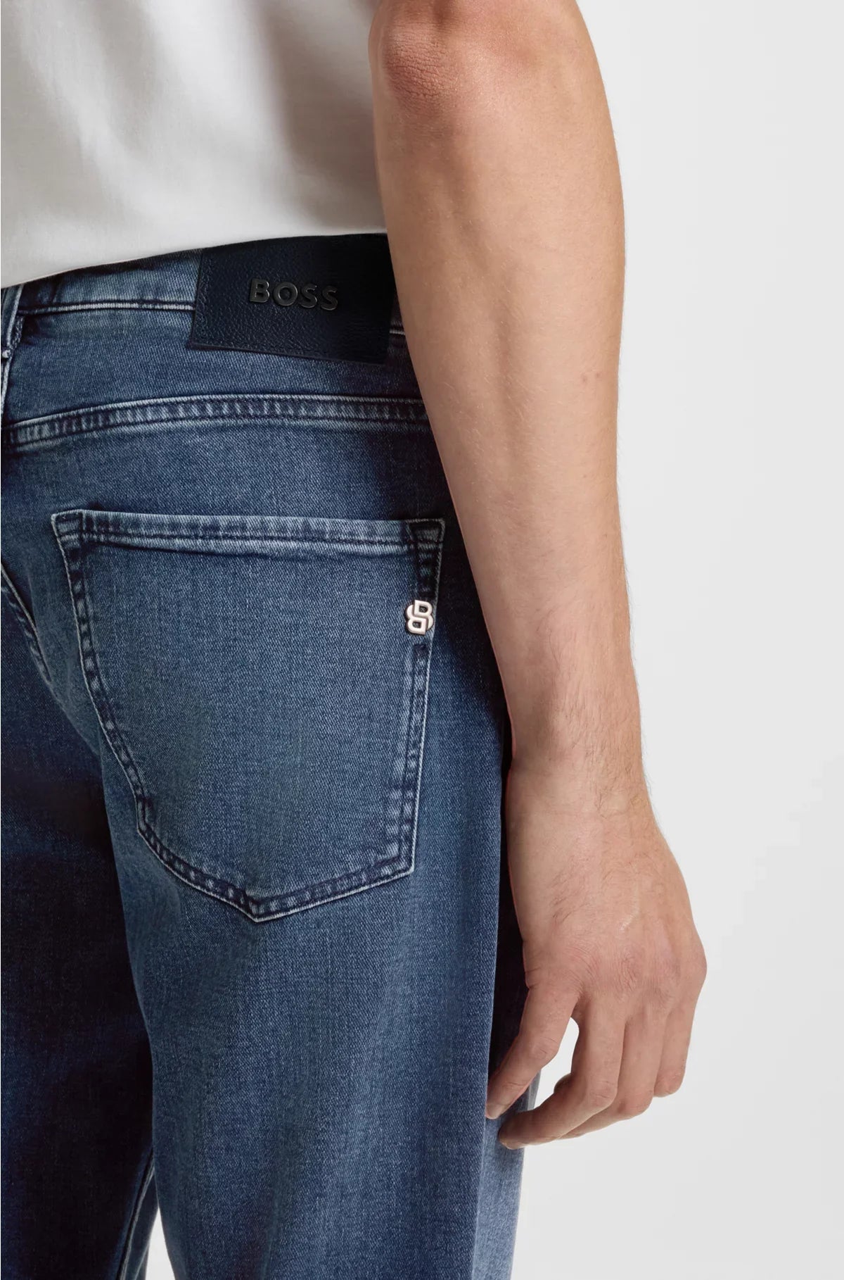 MAINE REGULAR-FIT JEANS IN BLUE ITALIAN DENIM