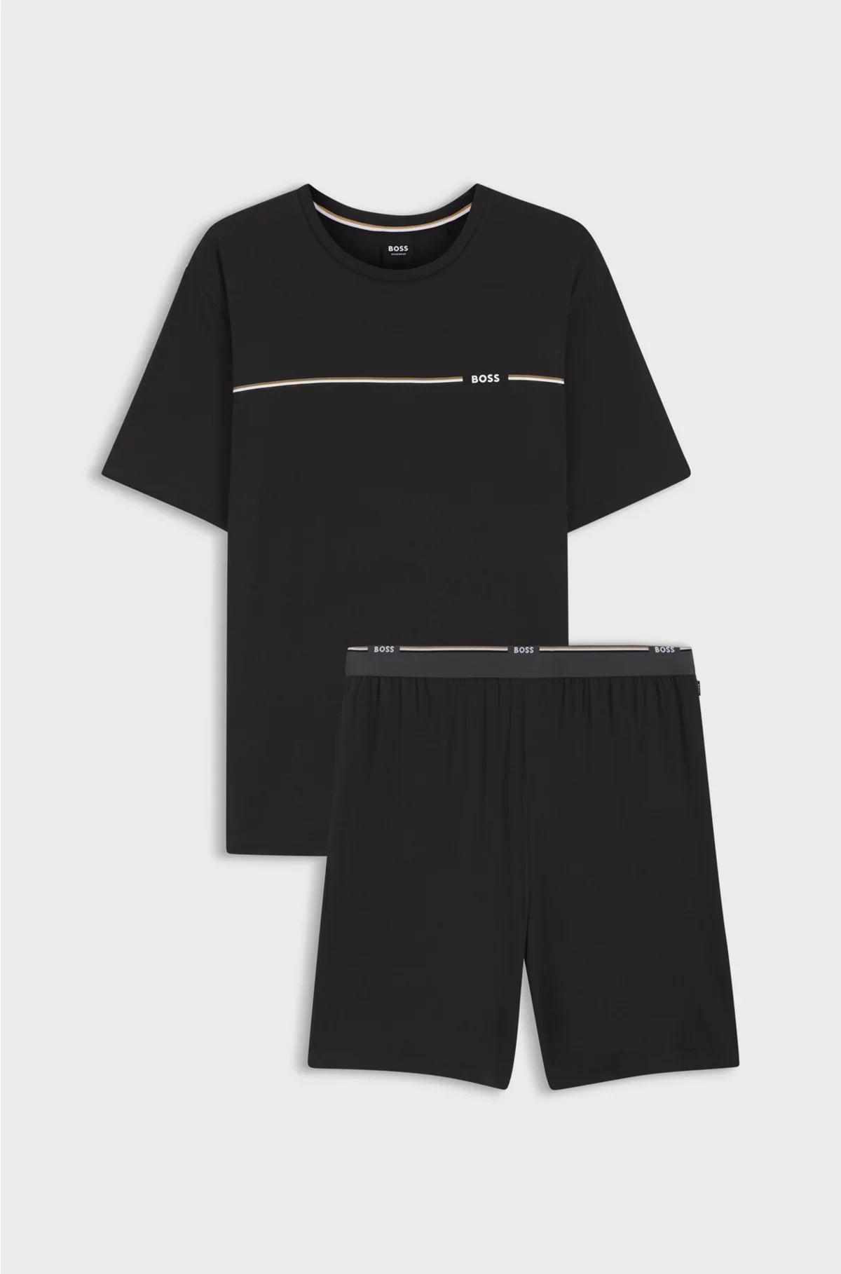 GIFT-BOXED PYJAMAS IN STRETCH-BAMBOO JERSEY