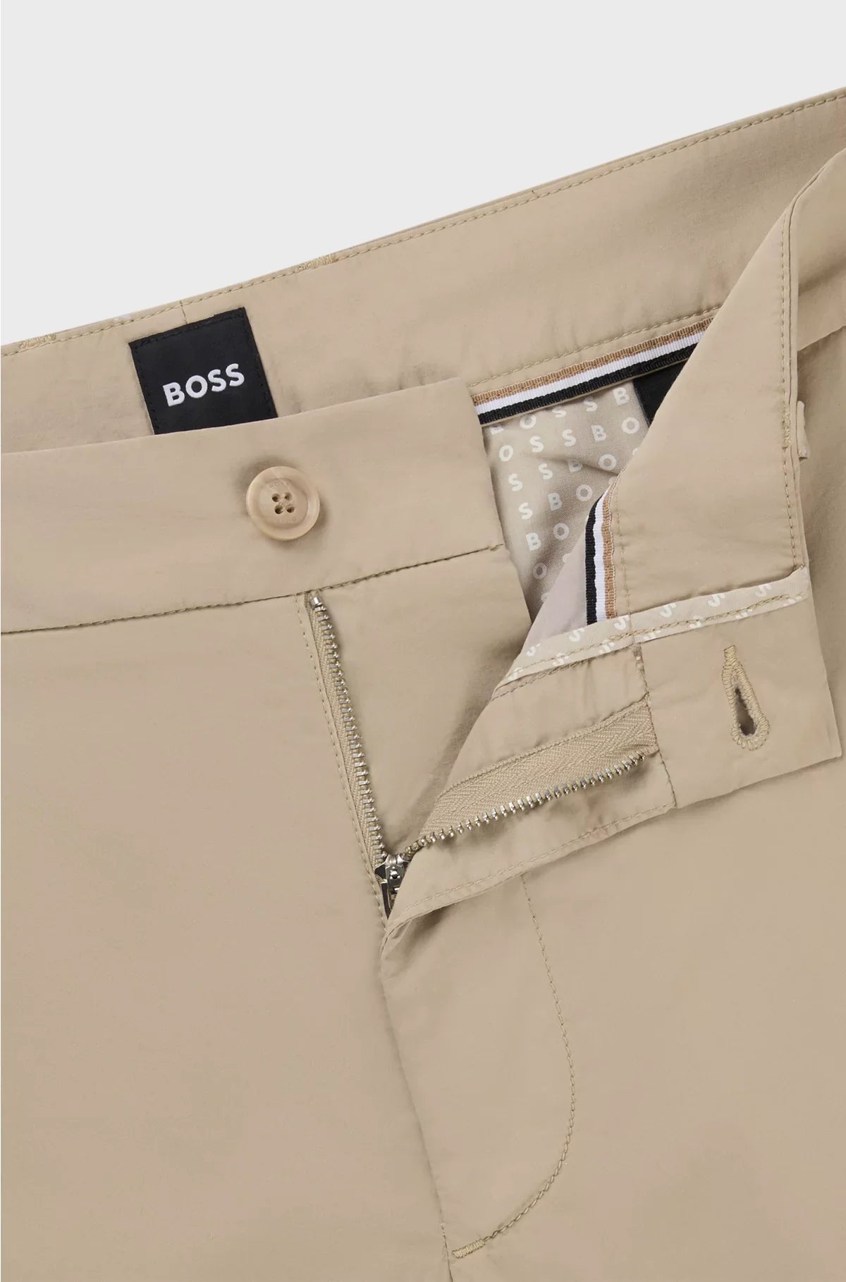 PANTALONI SLIM FIT IN RASO DI MISTO COTONE