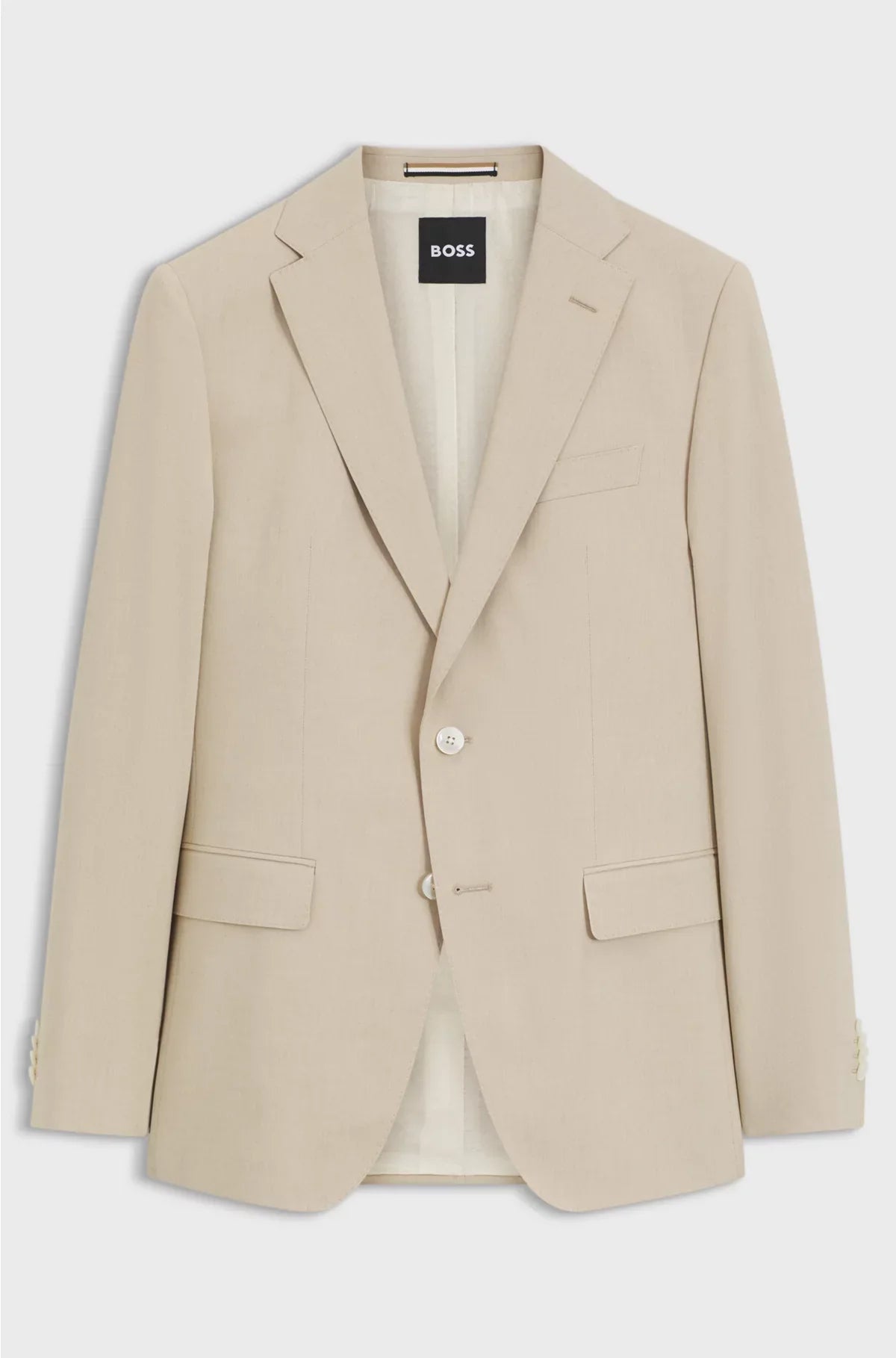 SLIM-FIT BLAZER IN STRETCH CHIFFON