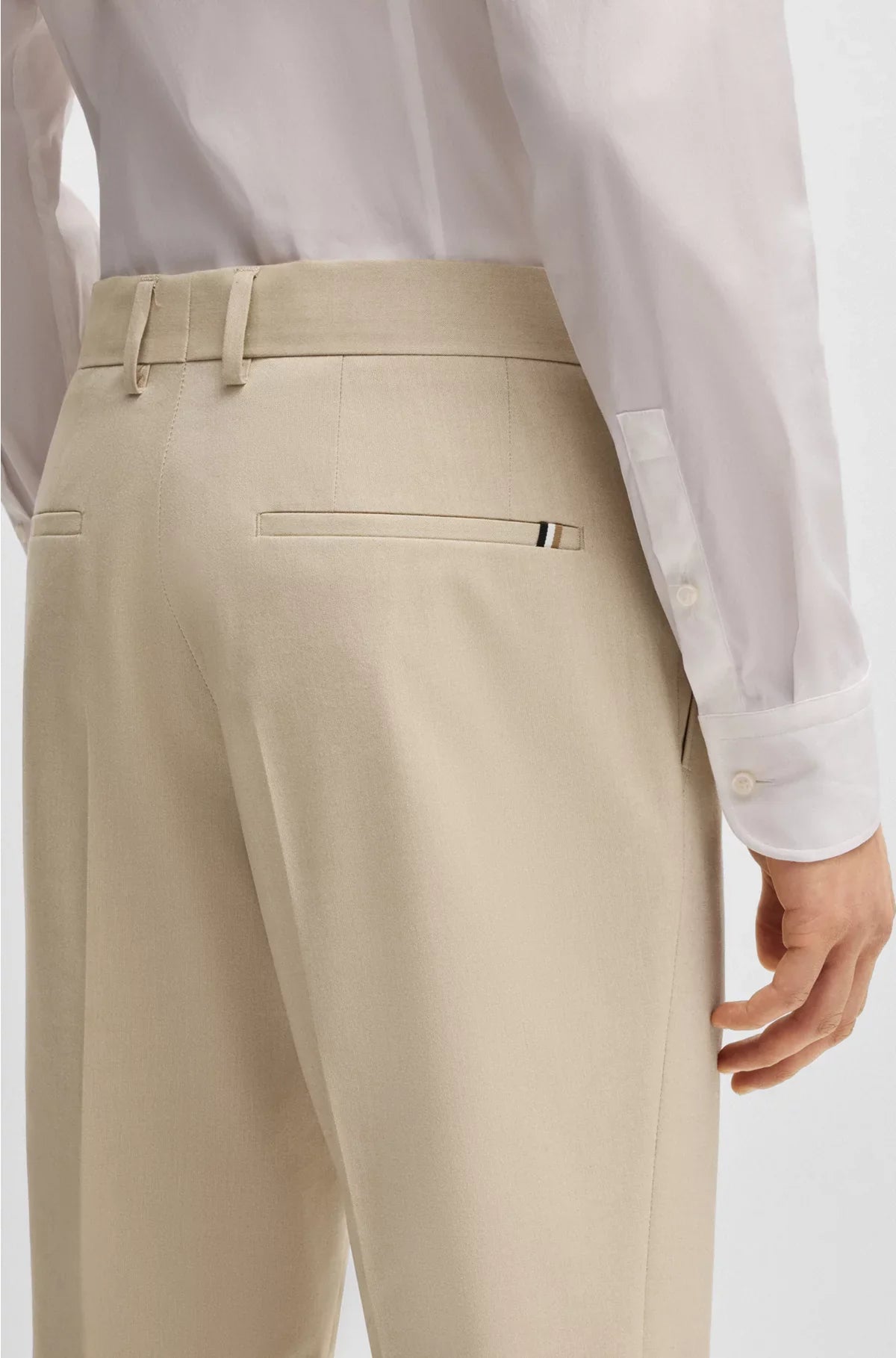 FORMAL TROUSERS IN STRETCH CHIFFON