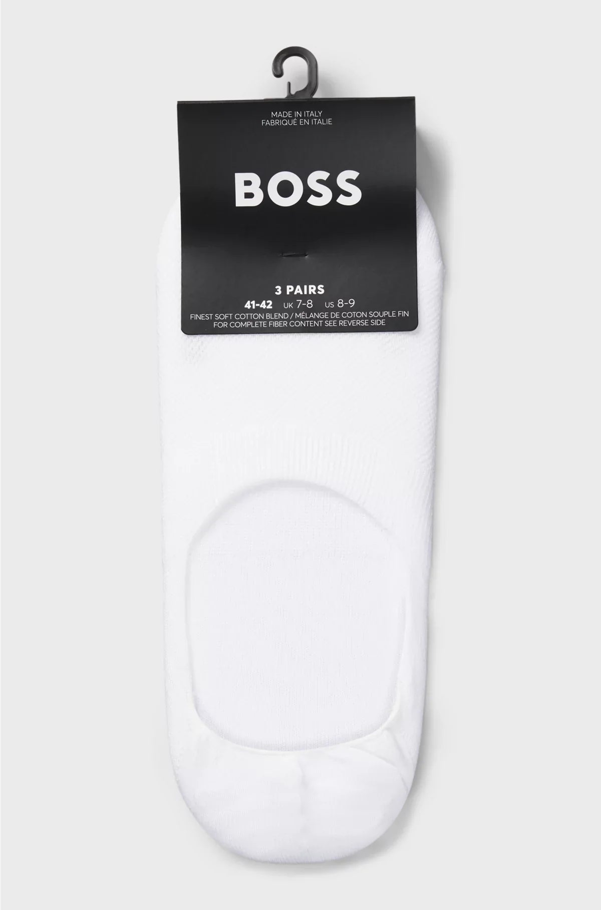 THREE-PACK OF INVISIBLE SOCKS IN A COTTON BLEND