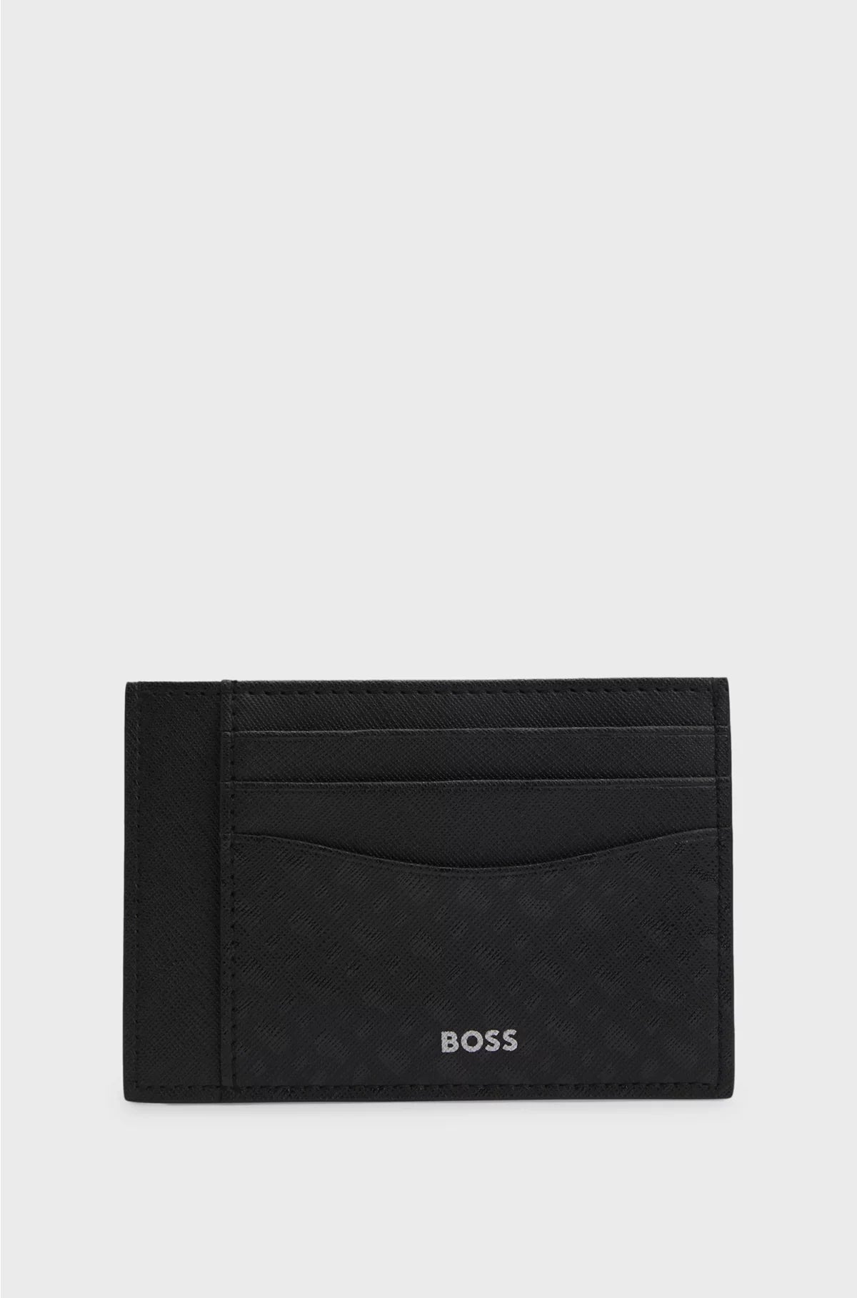CARD HOLDER WITH MONOGRAM PATTERN