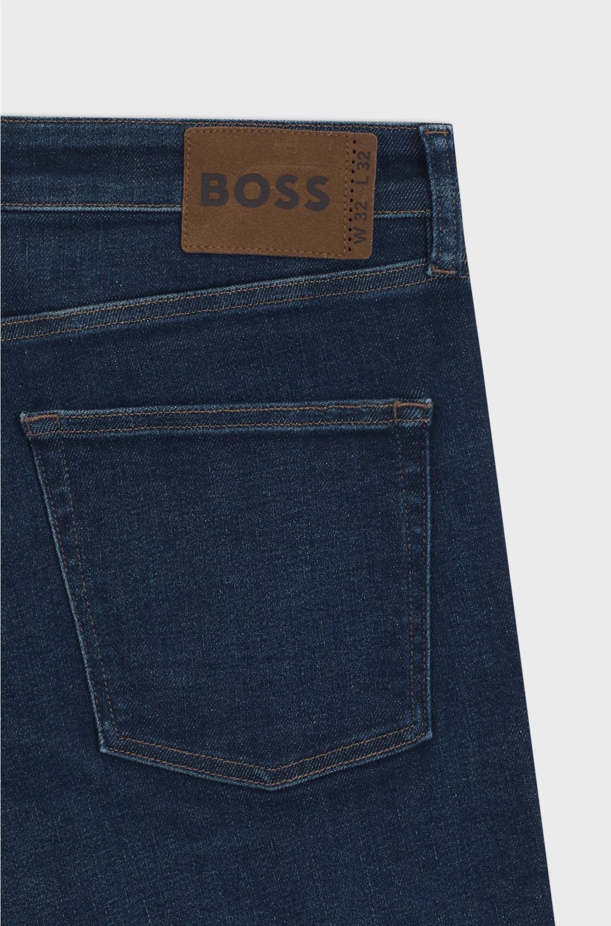 SLIM-FIT JEANS IN BLUE PERFORMANCE DENIM