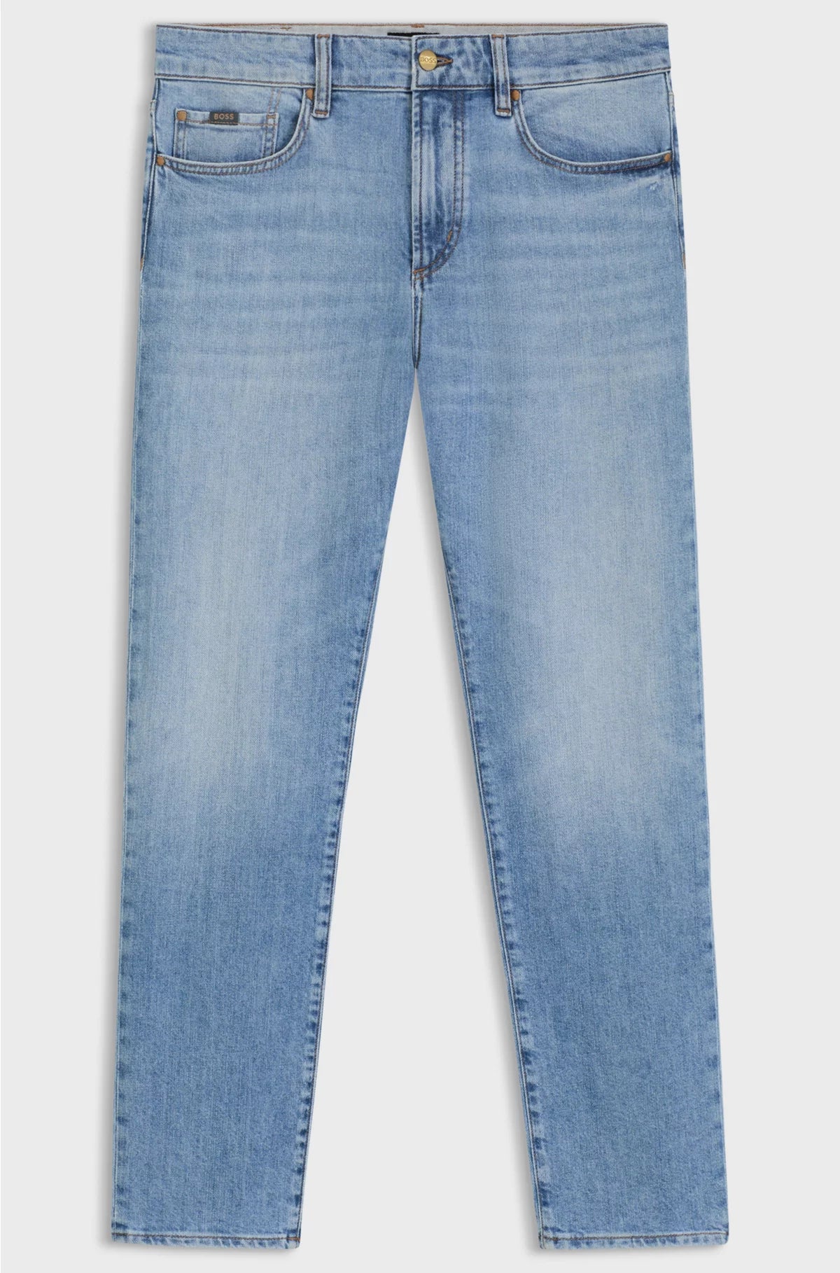 SLIM-FIT JEANS IN BLUE COMFORT-STRETCH DENIM