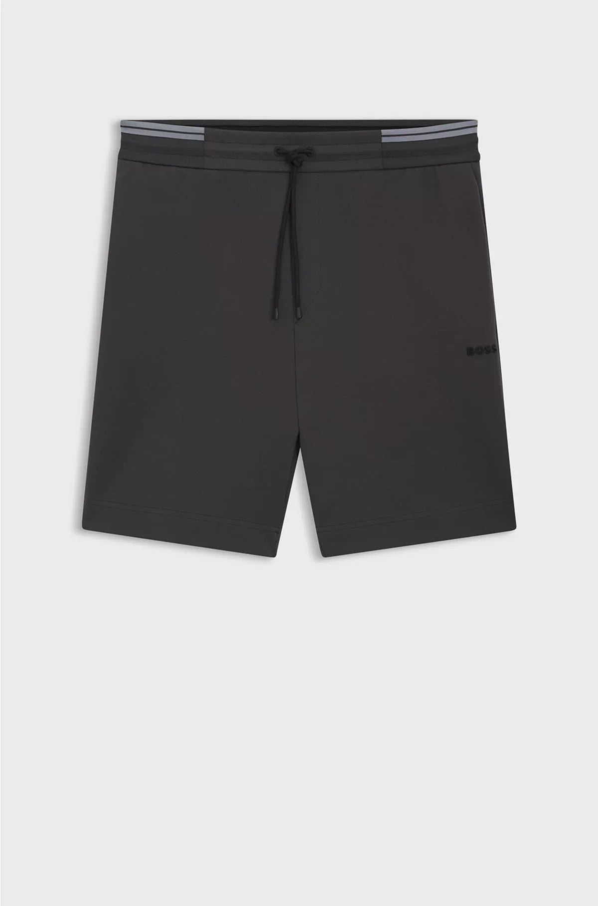 COTTON-BLEND SHORTS WITH STRIPE DETAILS
