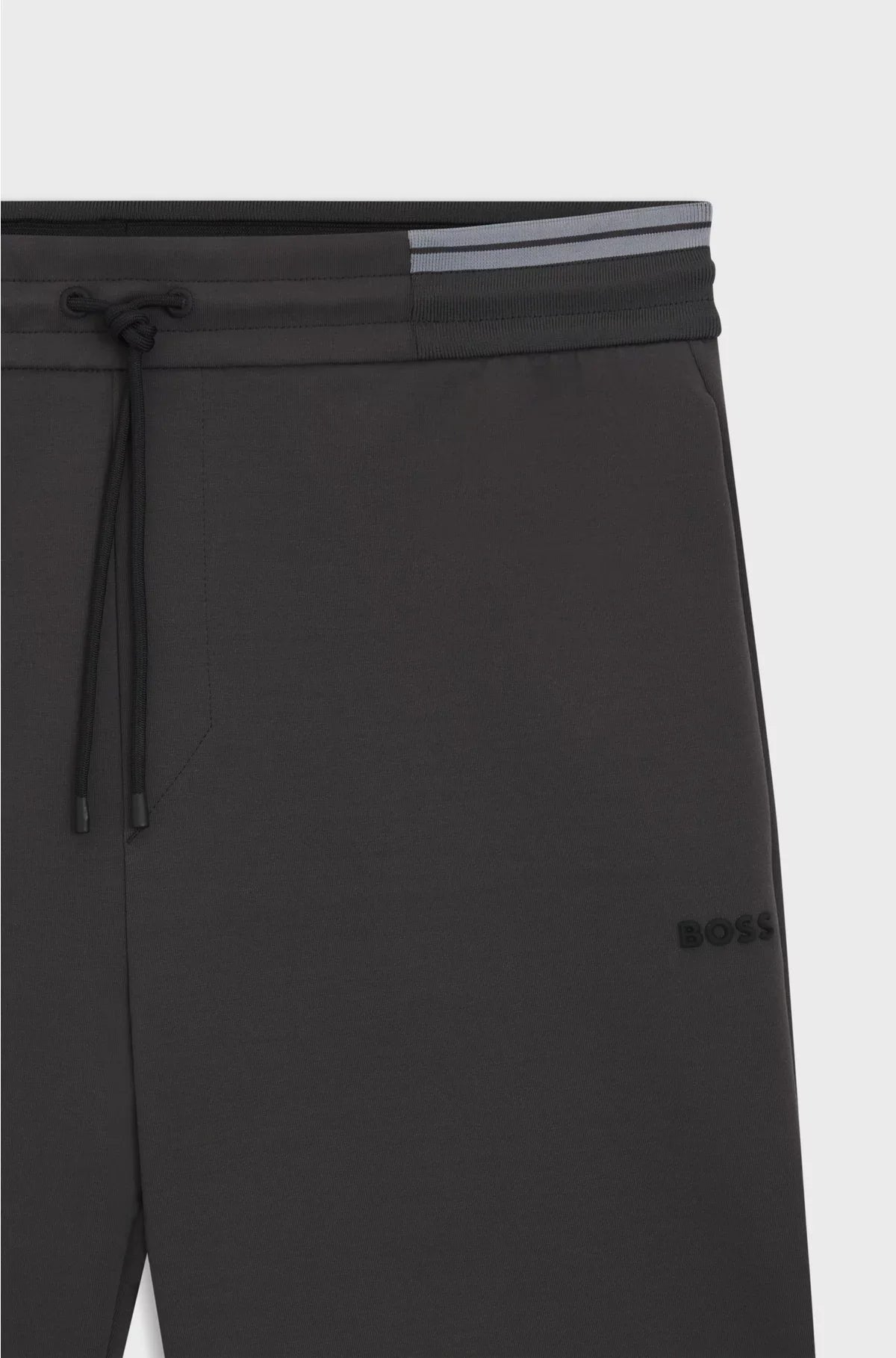 COTTON-BLEND SHORTS WITH STRIPE DETAILS