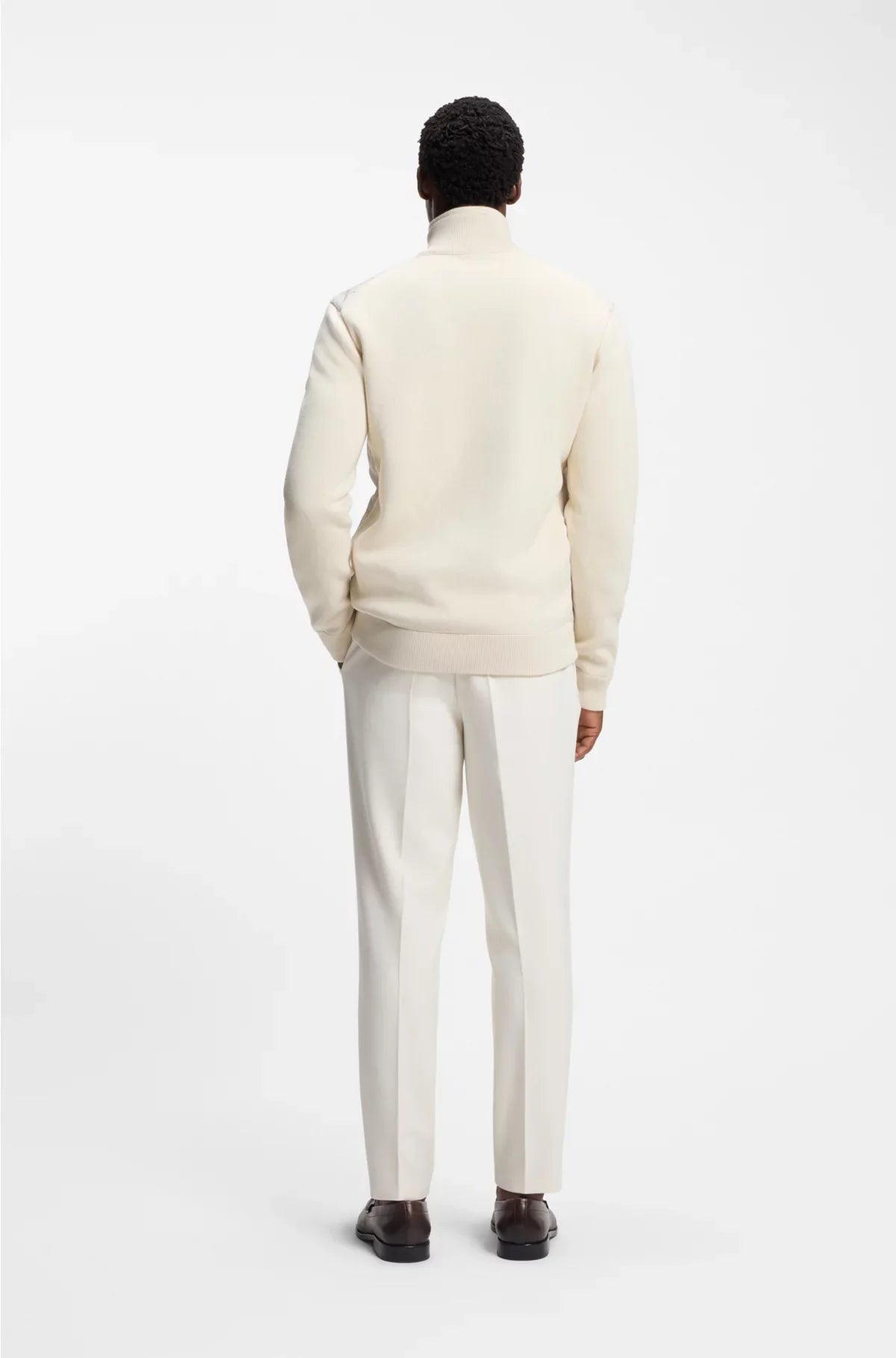 GIACCA IBRIDA REGULAR-FIT CON MONOGRAMMA DOUBLE B