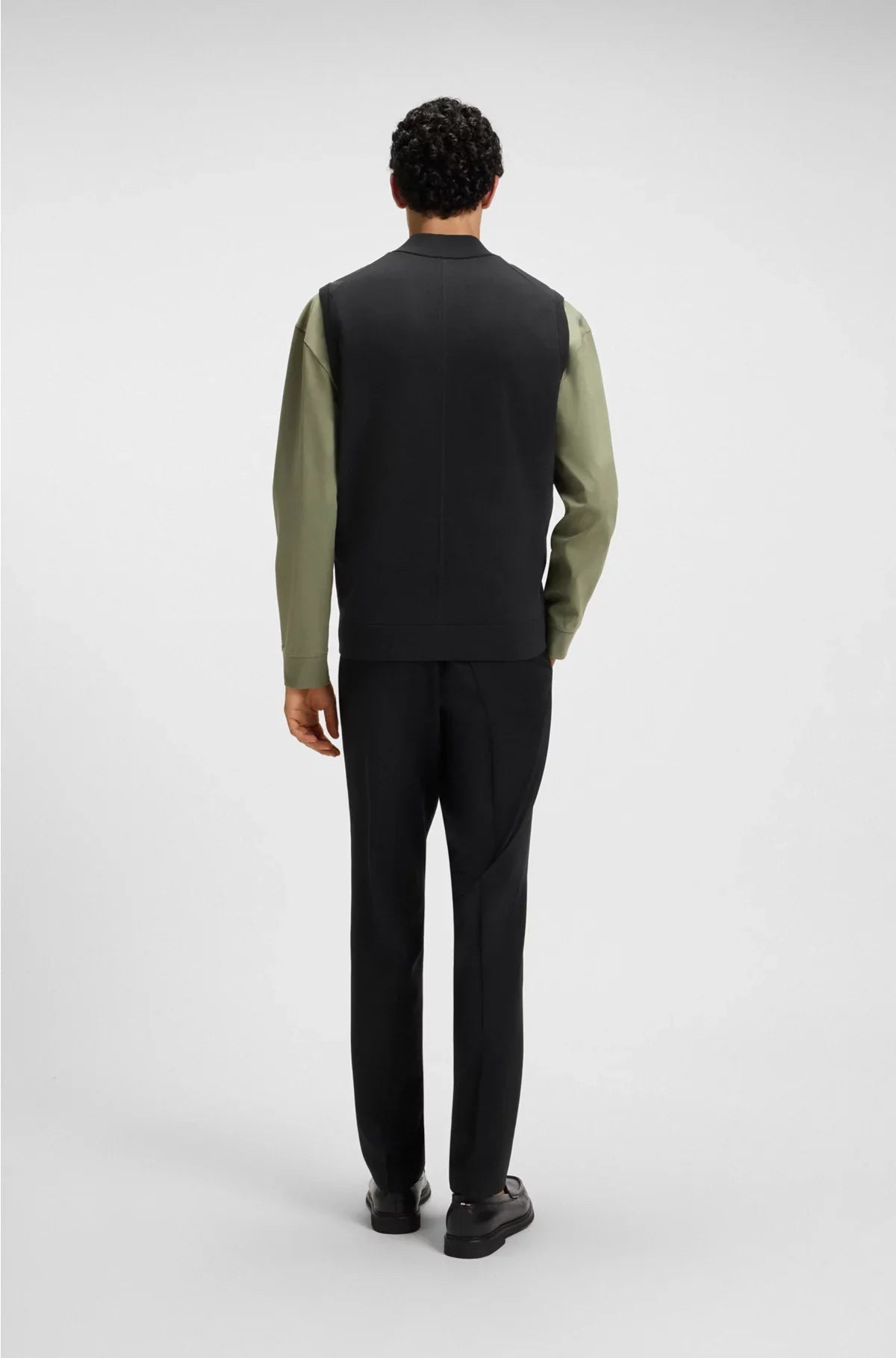 REGULAR-FIT GILET WITH WEATHER PROTECTION