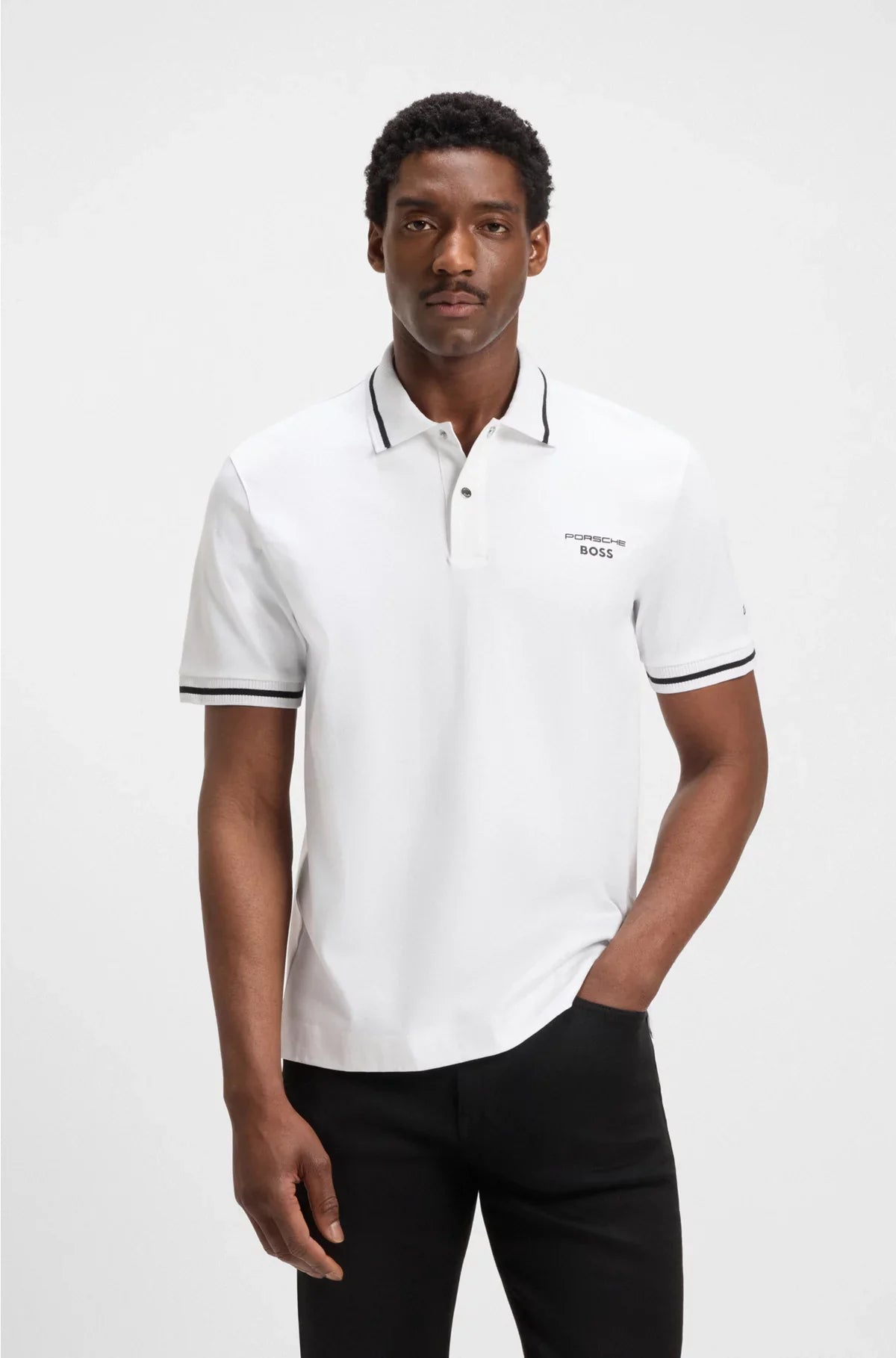 POLO SHIRT IN COTTON WITH MOISTURE CONTROL