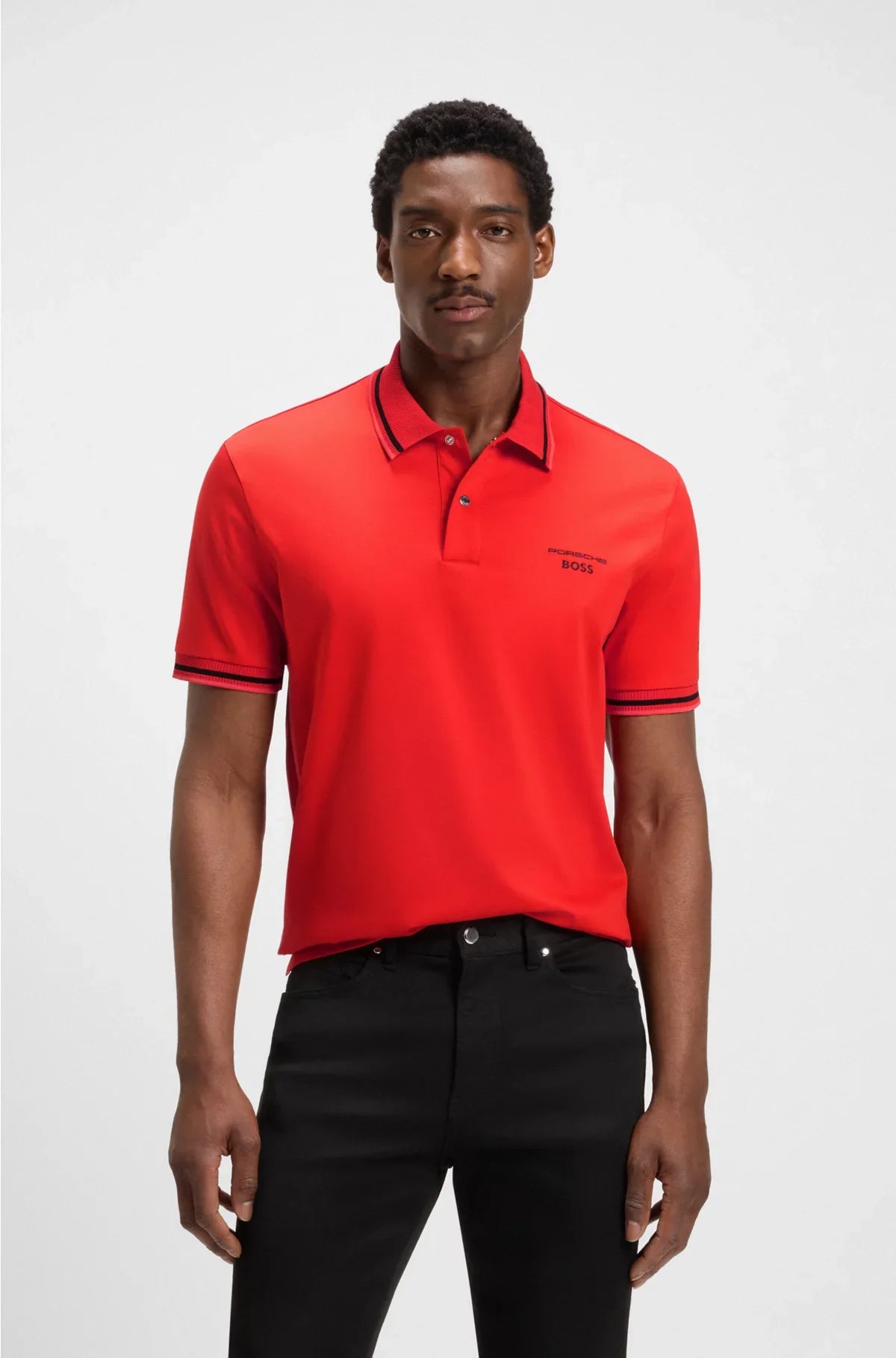 POLO SHIRT IN COTTON WITH MOISTURE CONTROL