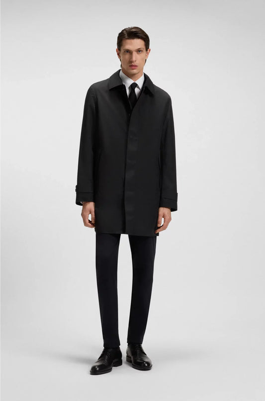 GORE-TEX? WATER-REPELLENT COAT WITH CONCEALED CLOSURE